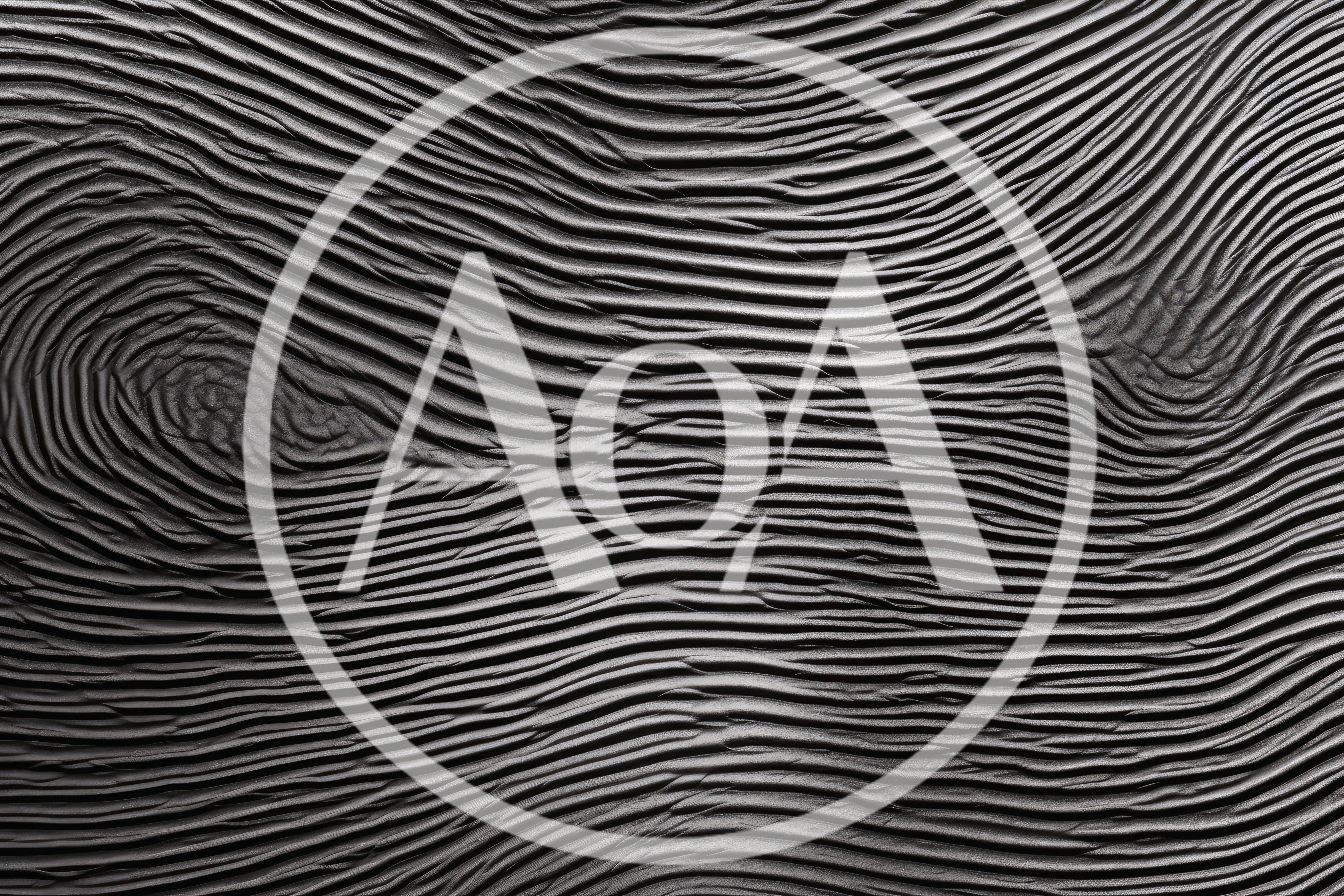 Abstract Black And White Wavy Texture Background