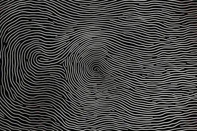 Abstract Monochrome Wavy Line Pattern Background