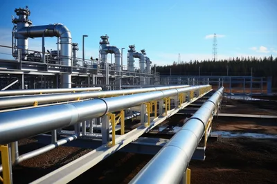 Industrial Natural Gas Pipeline Infrastructure Facility