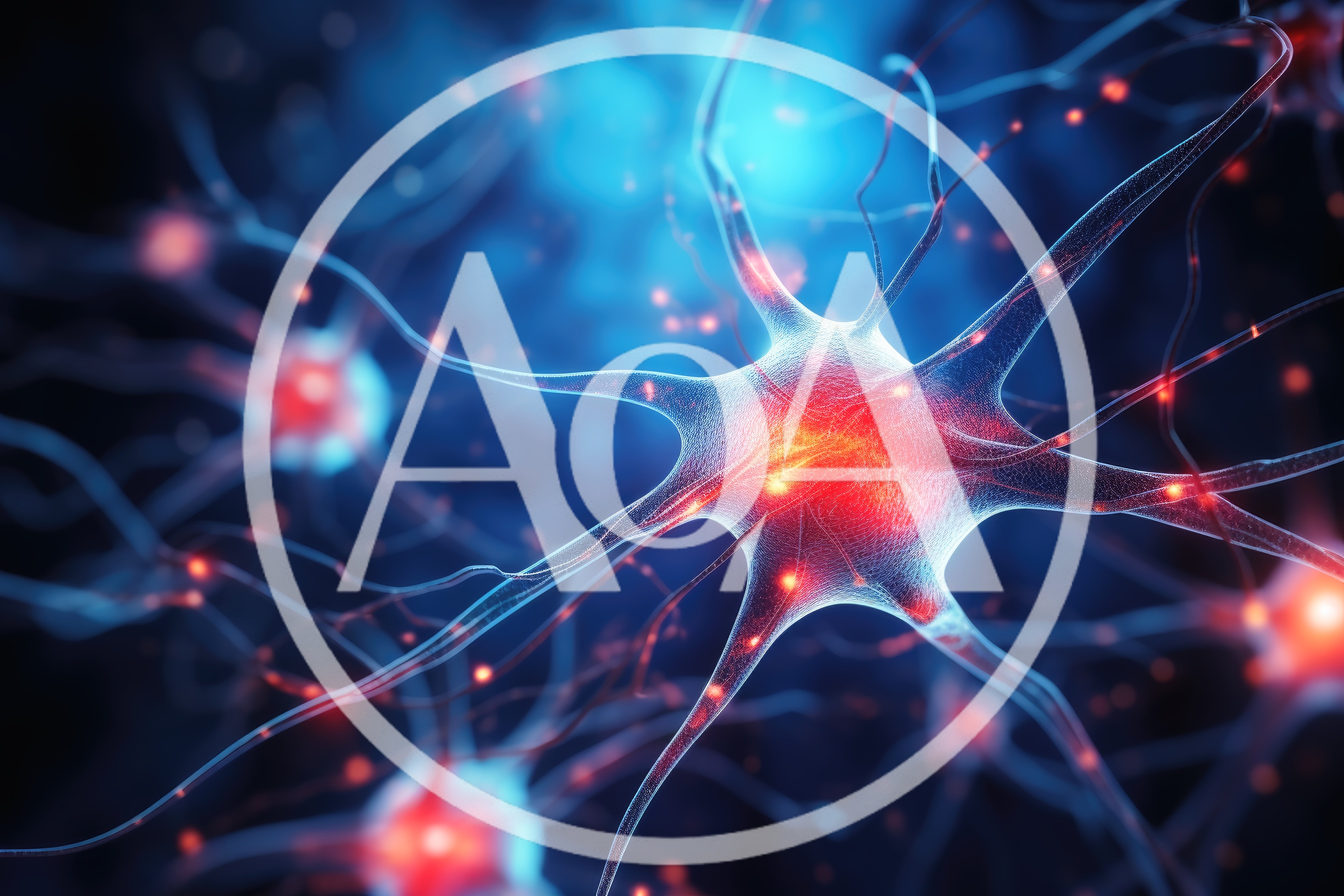 3D Render Of Interconnected Neurons In Neural Network