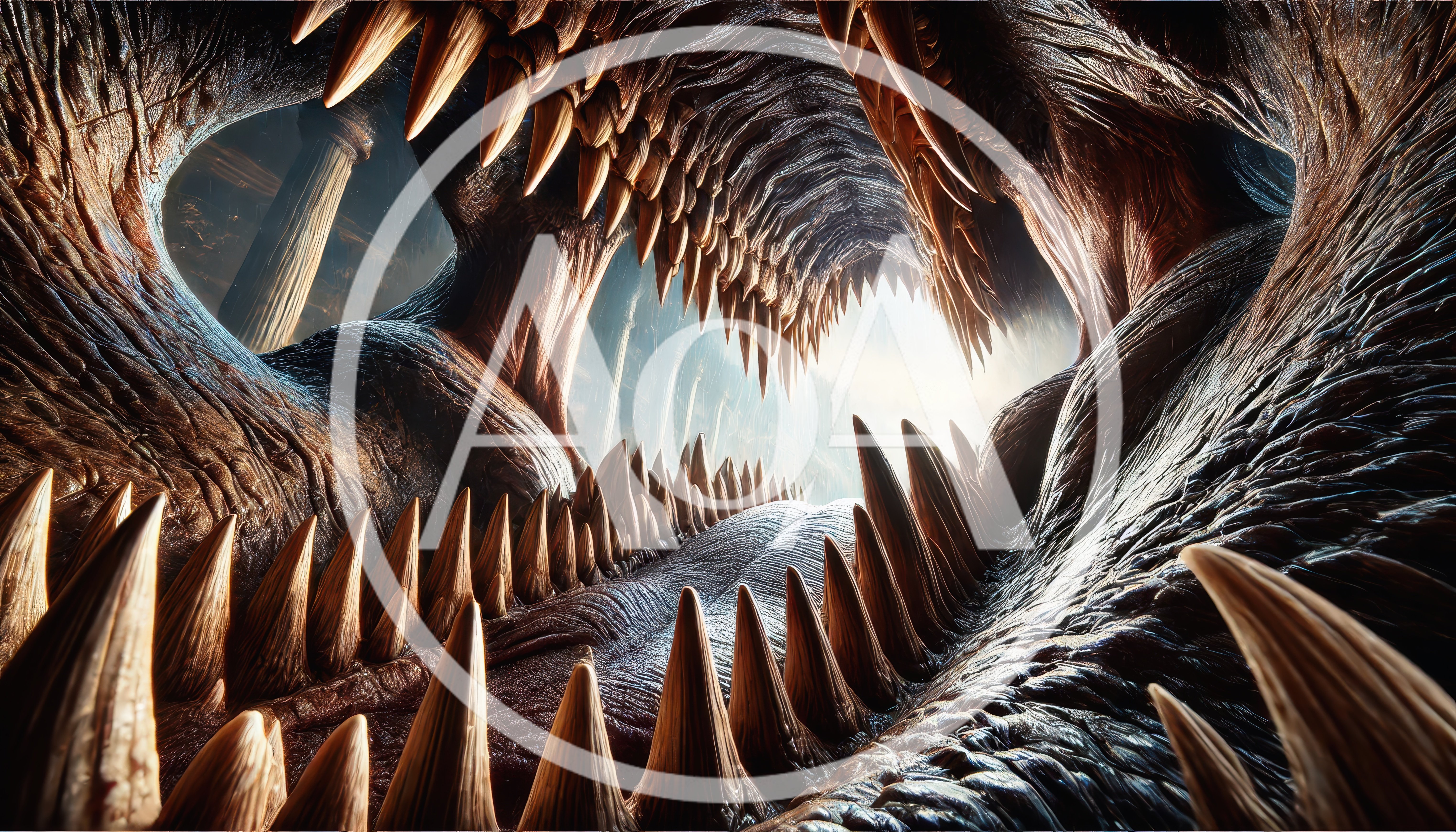 Inside The Massive Maw Of A Predatory Creature