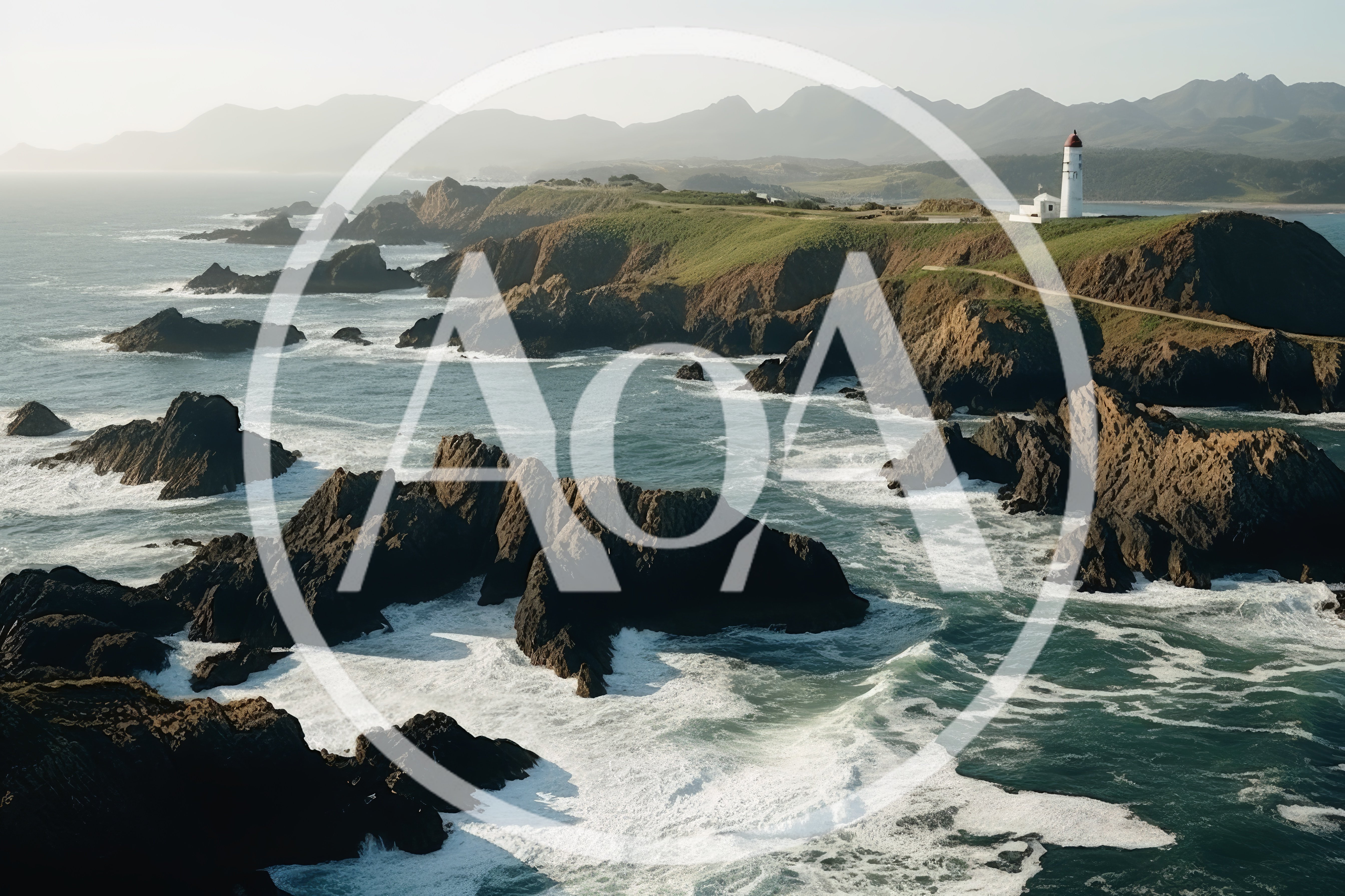 Cape Blanco Lighthouse Overlooking Rugged Oregon Coastline