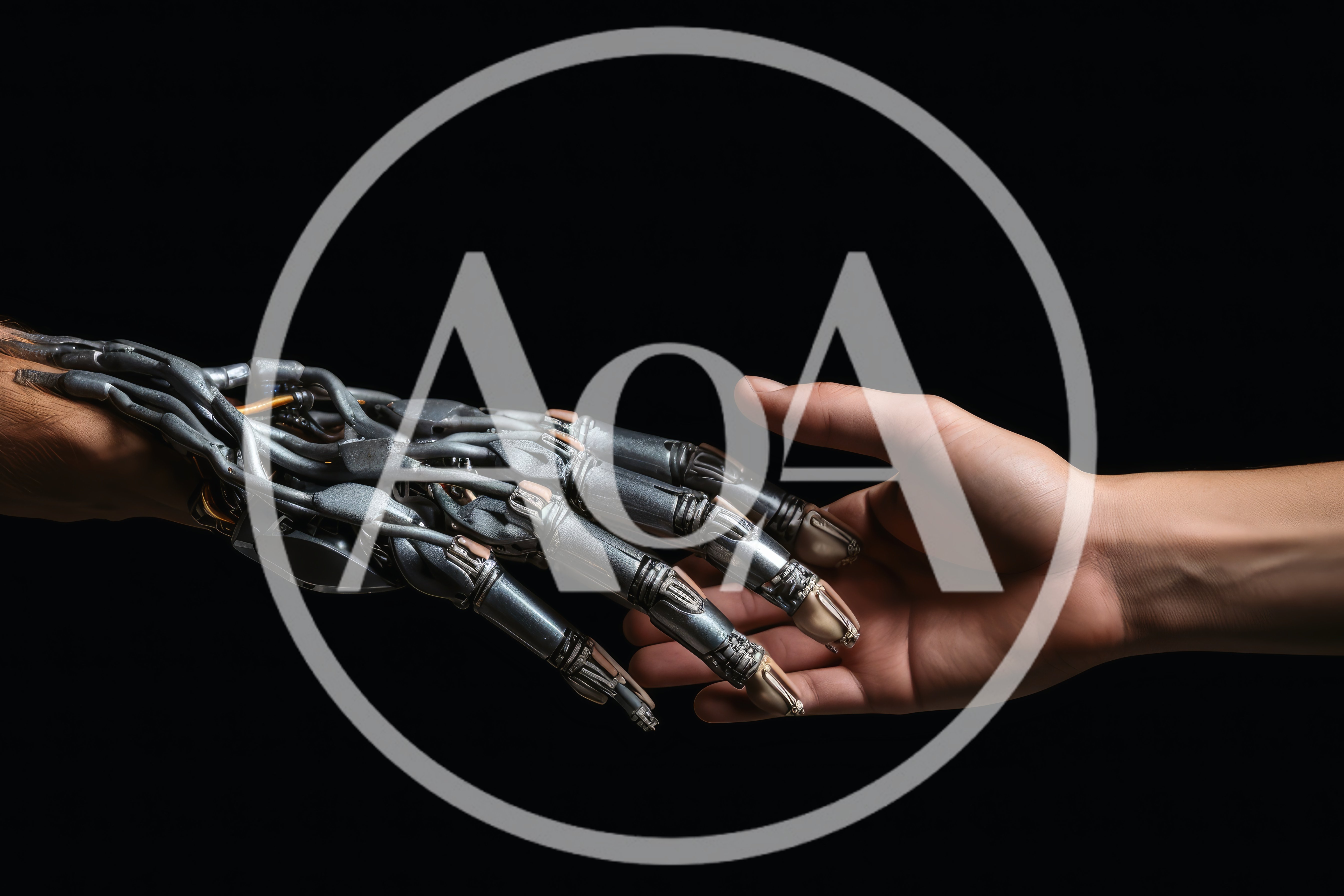 Human Hand Reaching Toward Robotic Prosthetic Arm