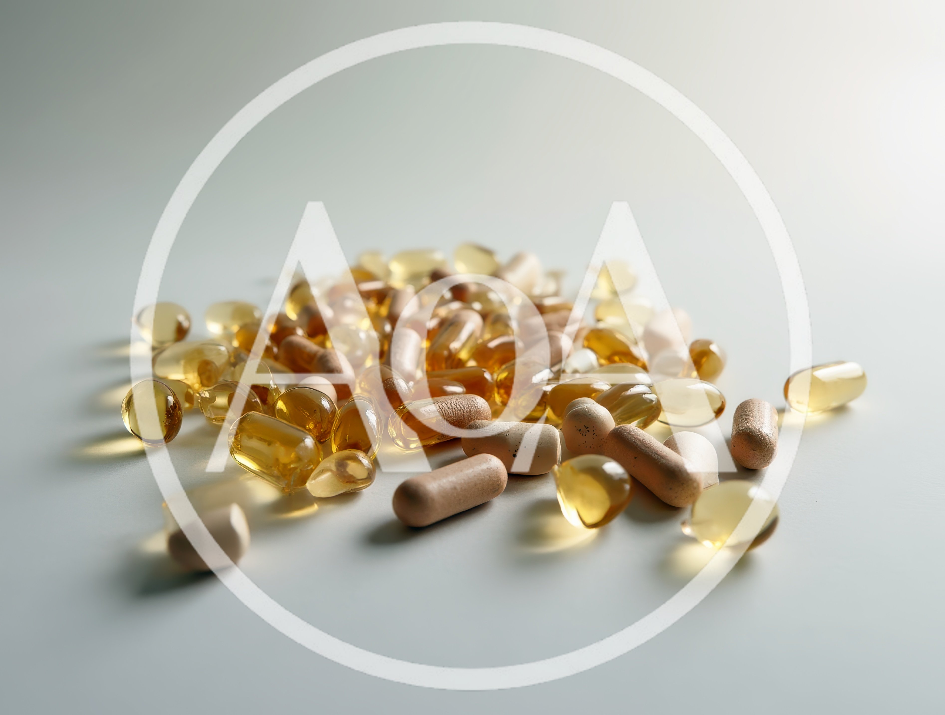 Assorted Dietary Supplements and Vitamin Capsules