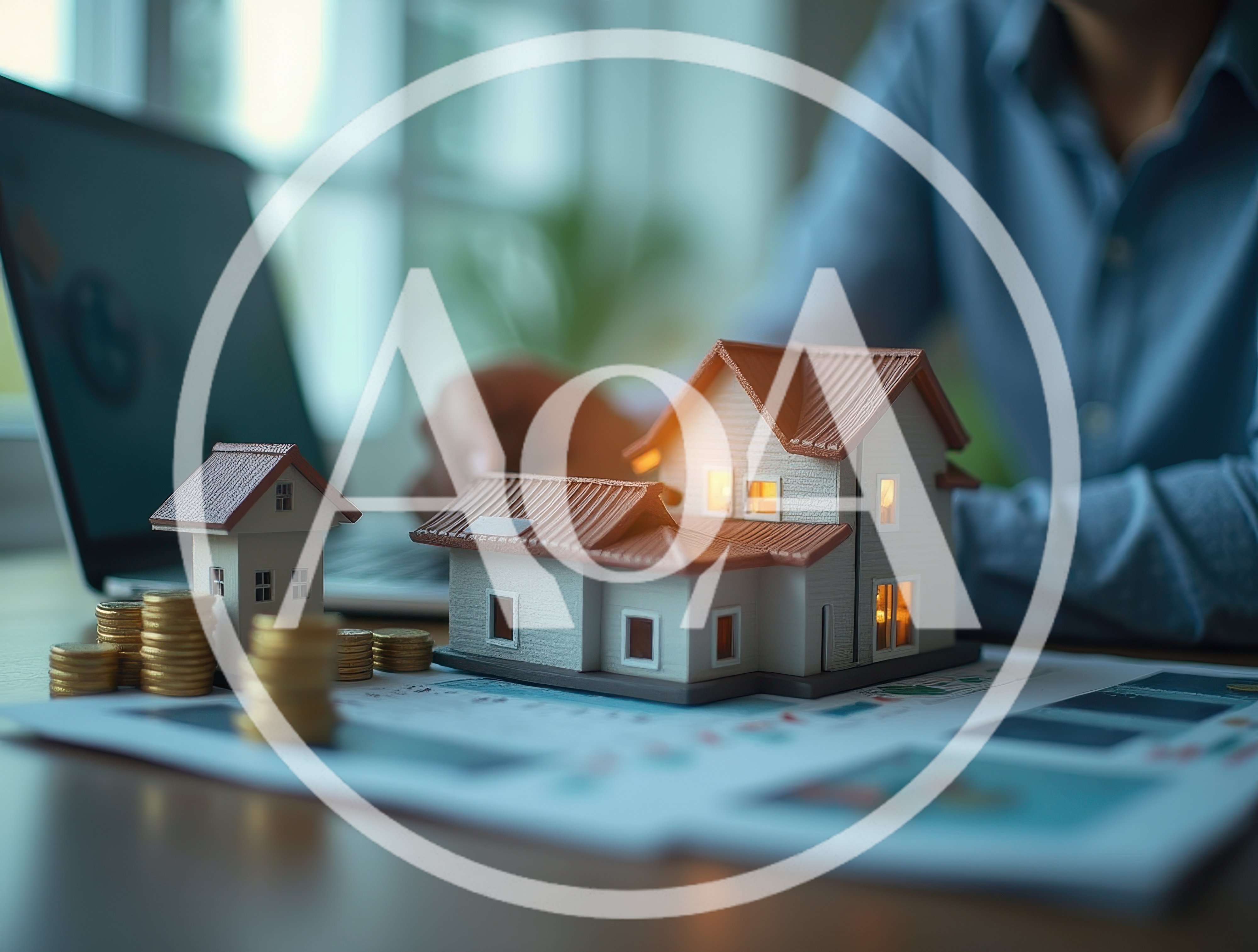 Real Estate Investment Planning With Miniature House Models