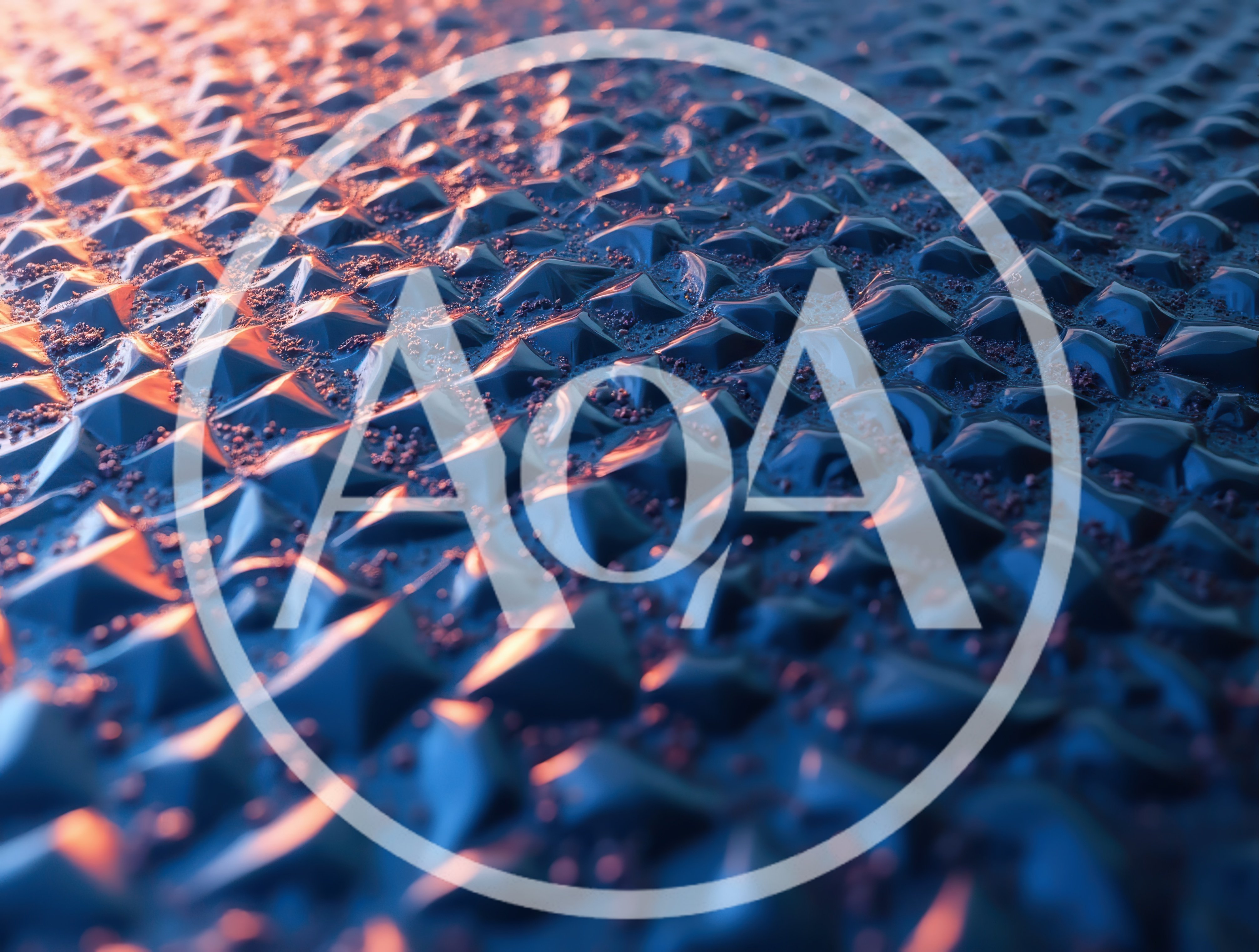 Abstract Textured Surface With Geometric Pyramid Patterns