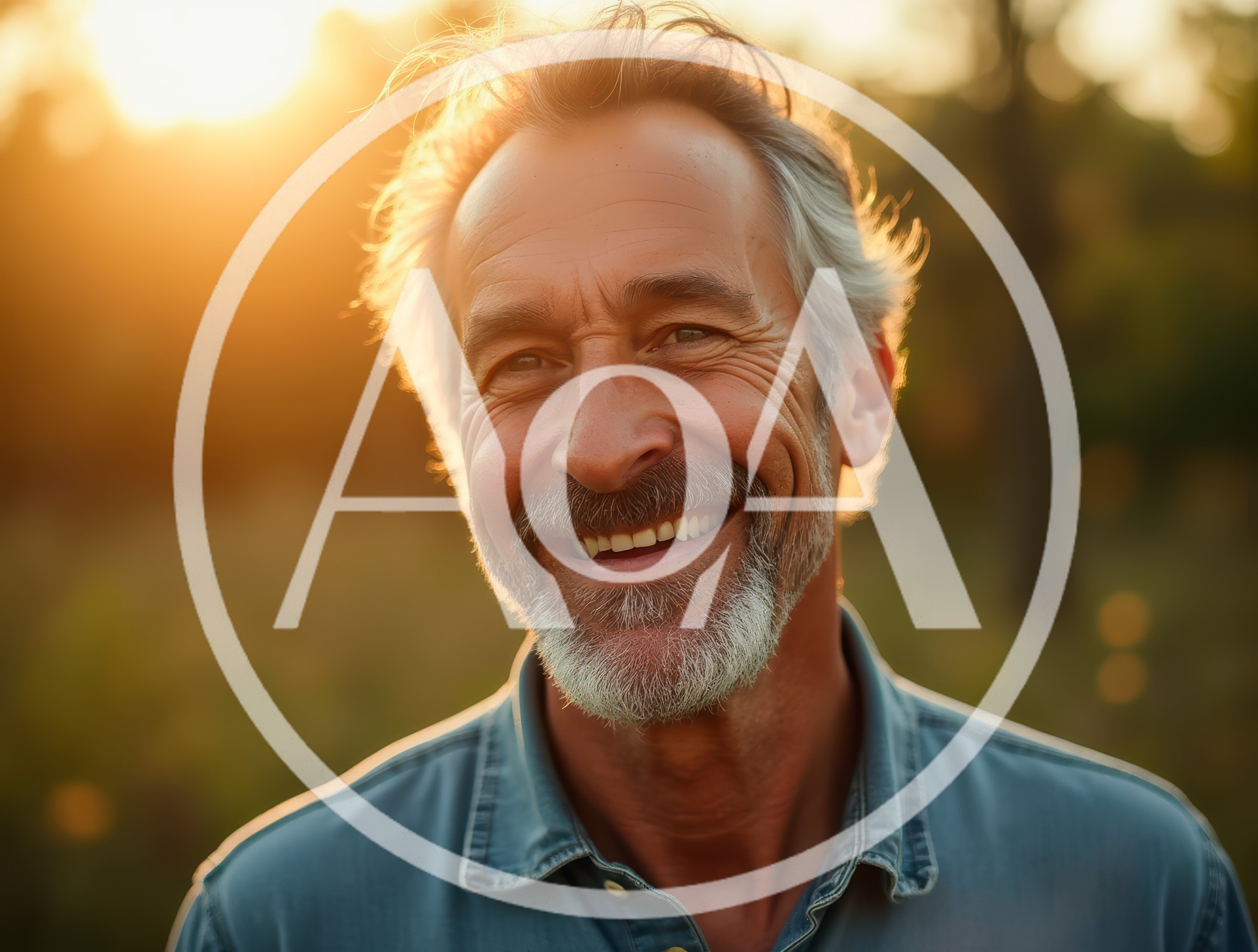 Portrait Of A Smiling Mature Man Outdoors