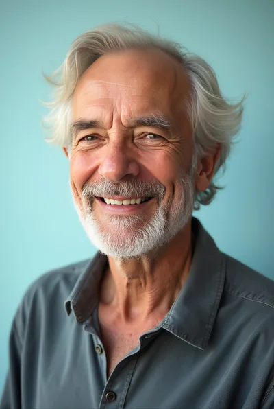 Portrait Of A Smiling Senior Man