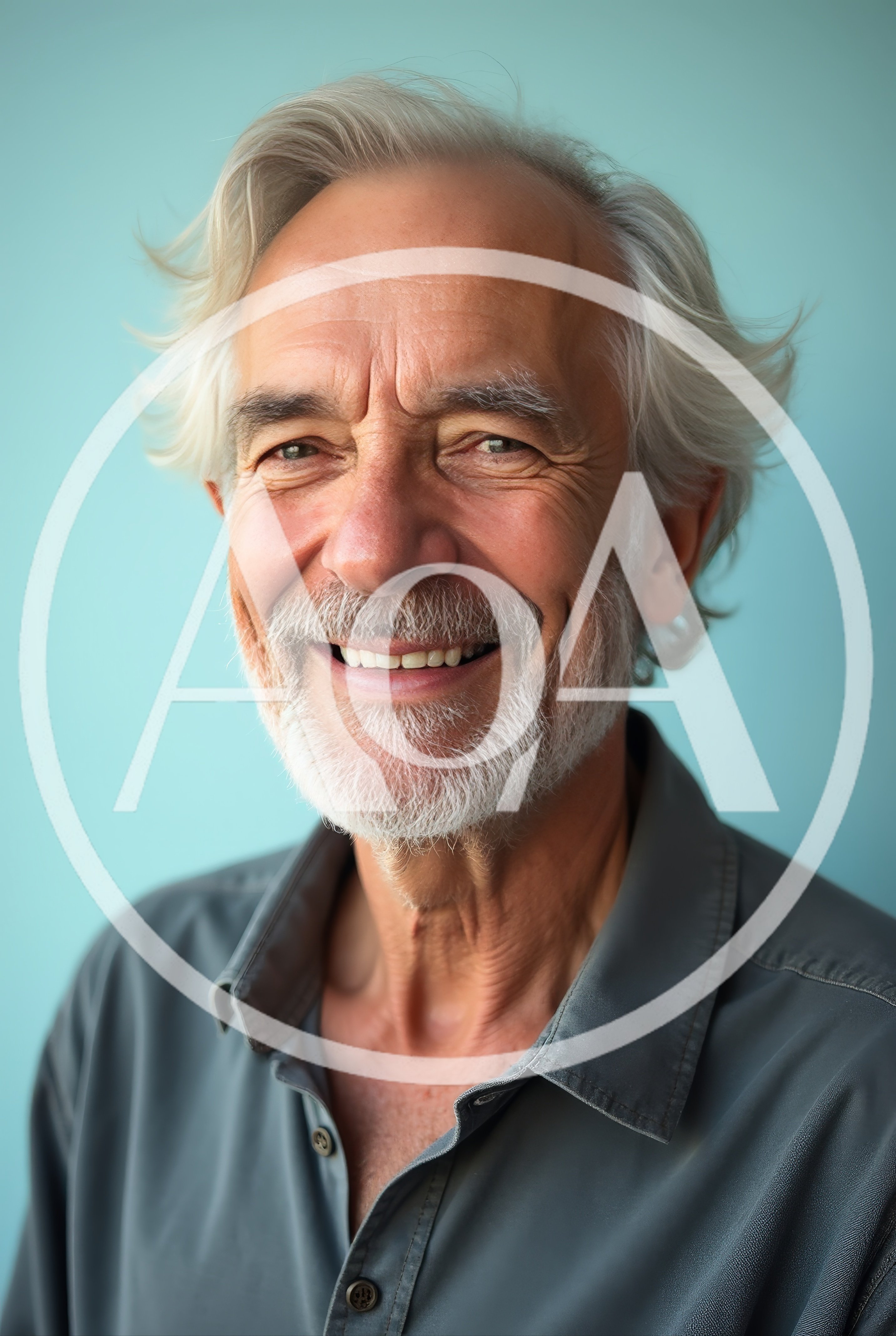 Portrait Of A Smiling Senior Man