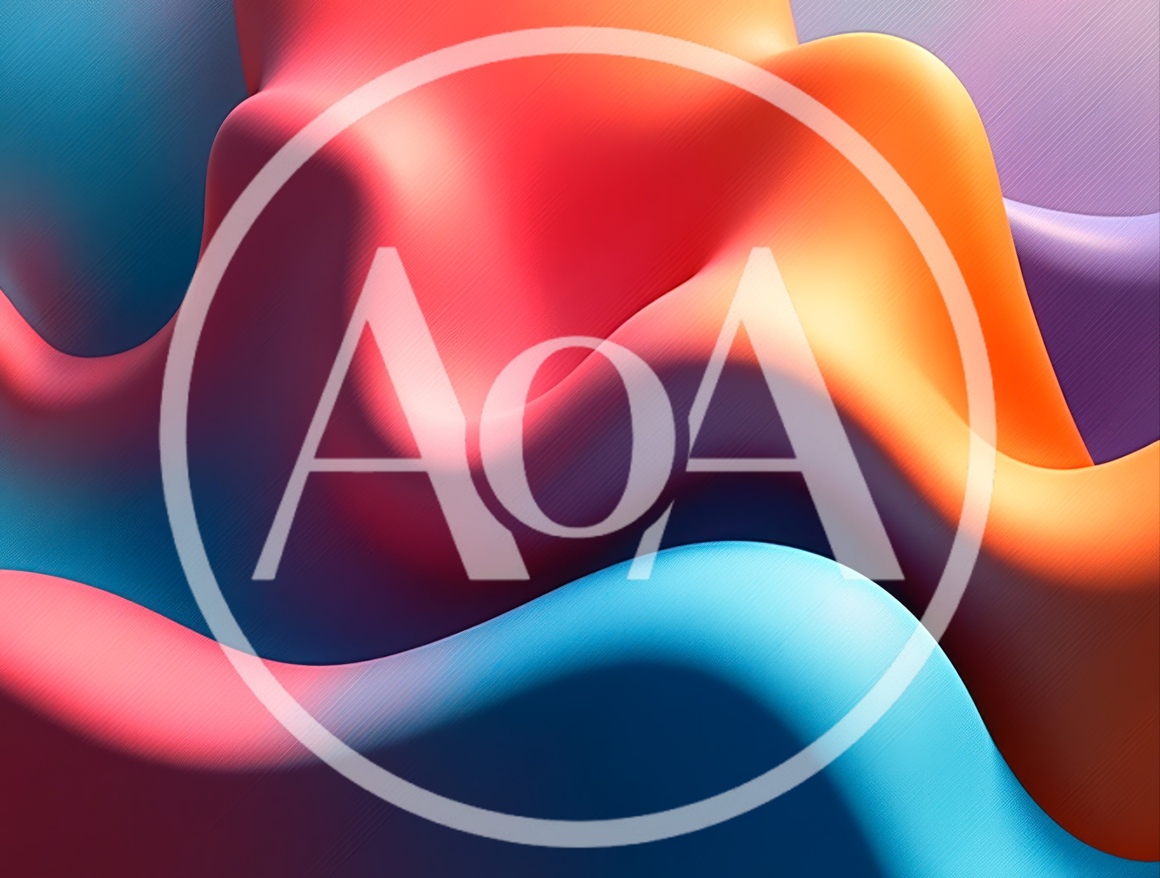 Abstract 3D Wavy Gradient Background Texture