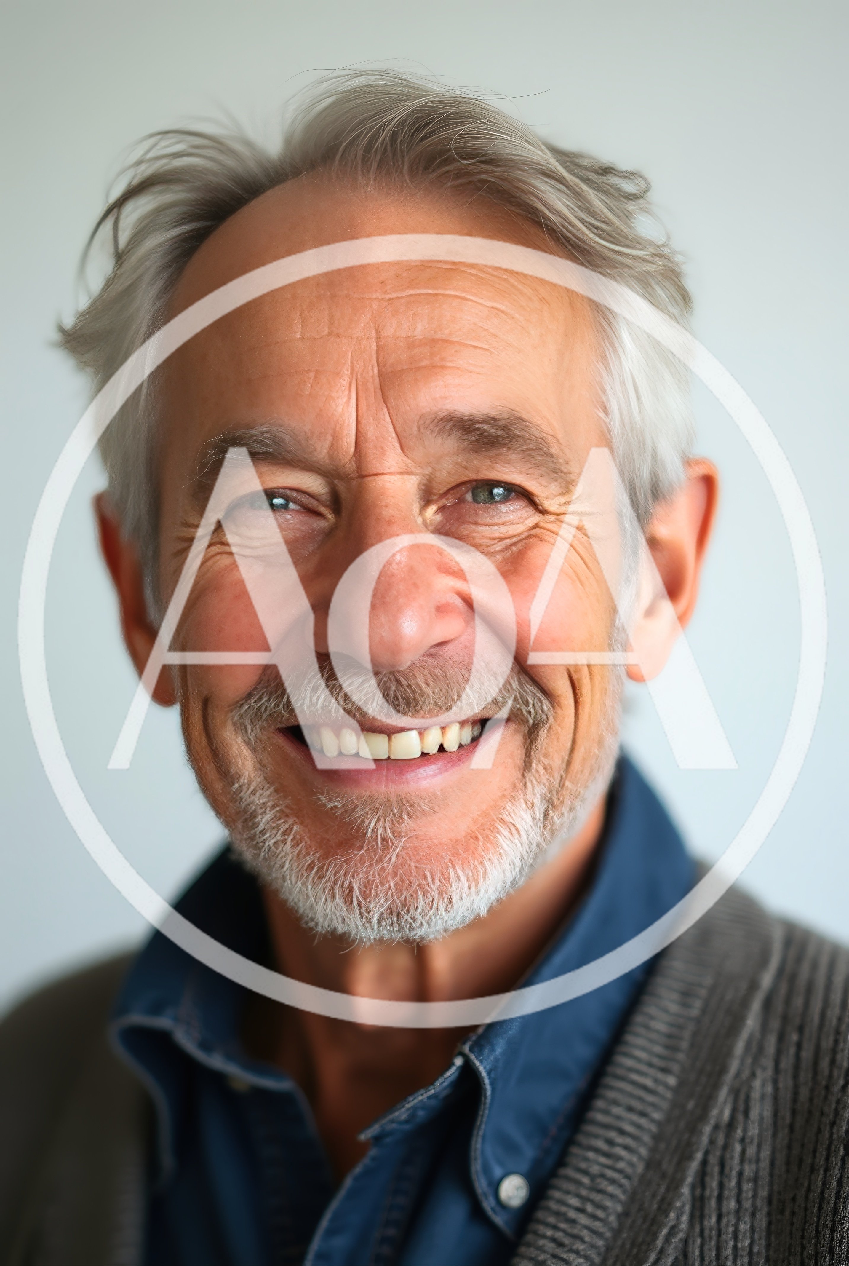 Portrait Of A Smiling Senior Man