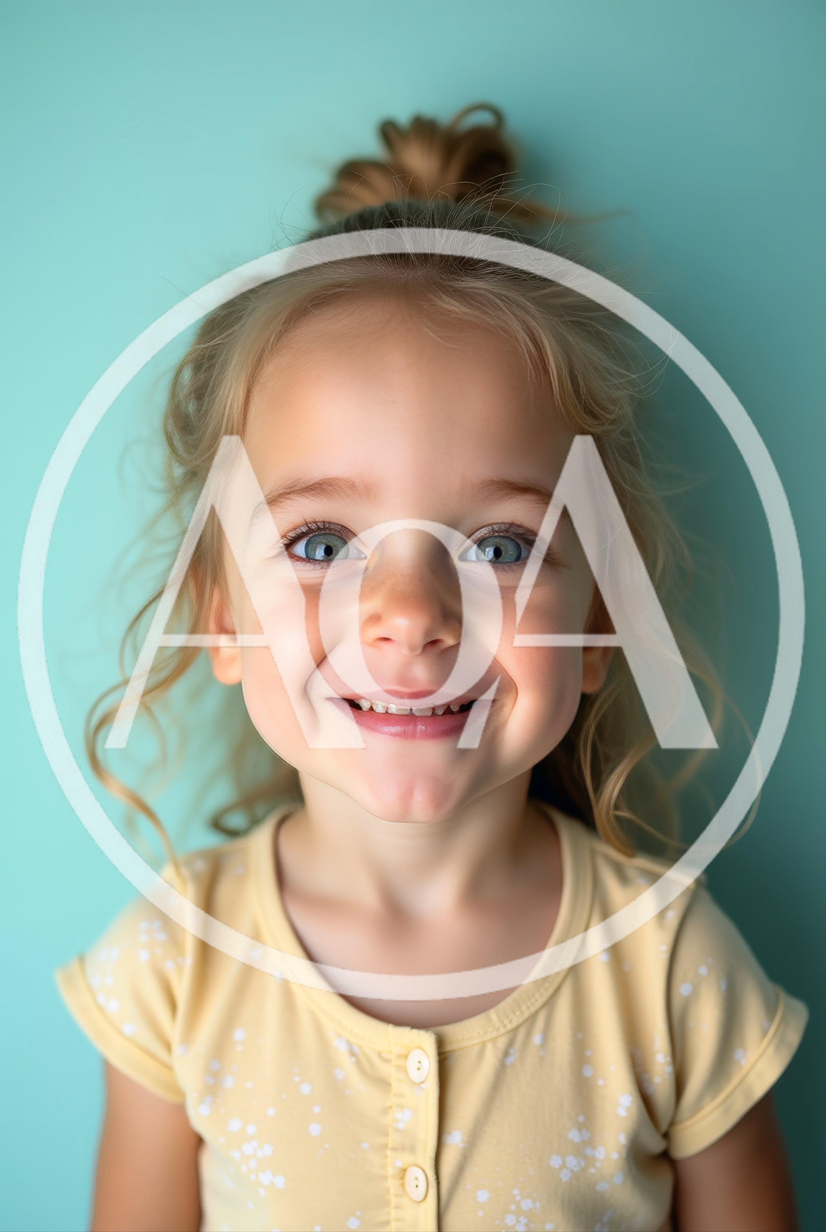 Portrait Of A Smiling Young Girl