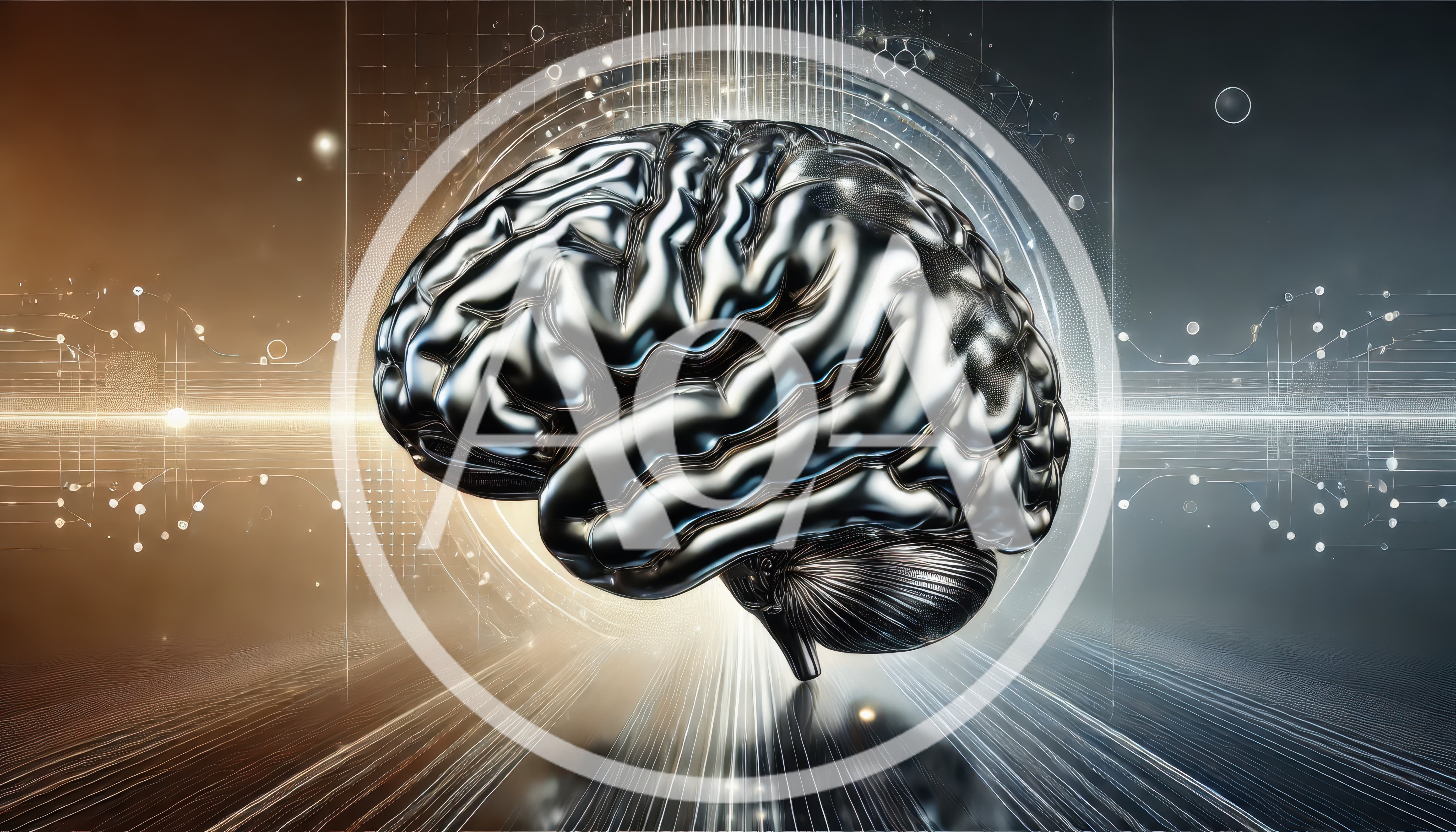 Metallic Human Brain Model In Digital Cybernetic Environment