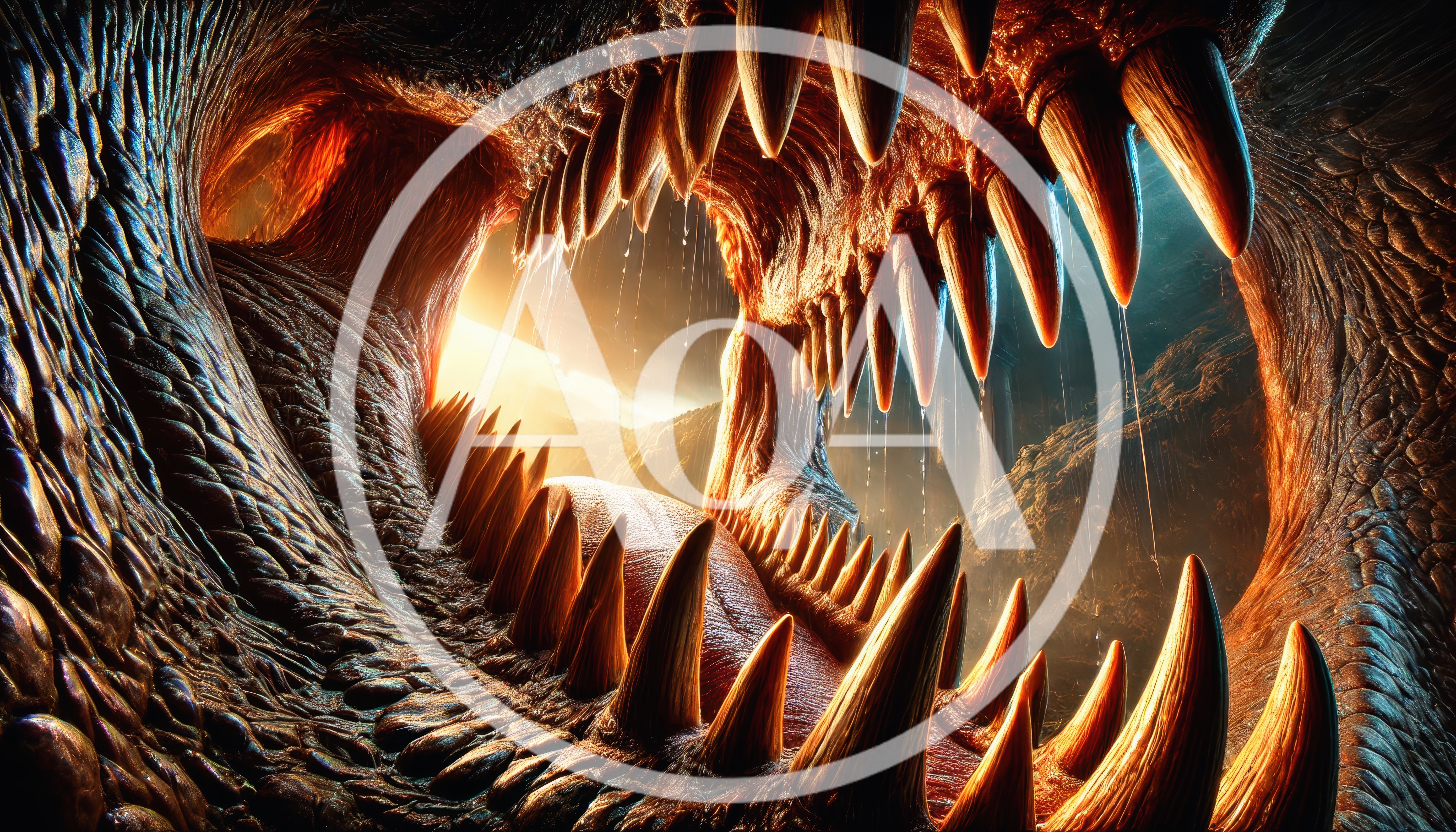 Inside The Massive Maw Of A Monstrous Creature