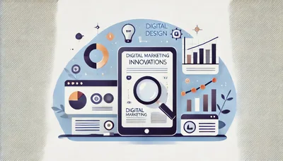 Digital Marketing Innovations Concept Illustration