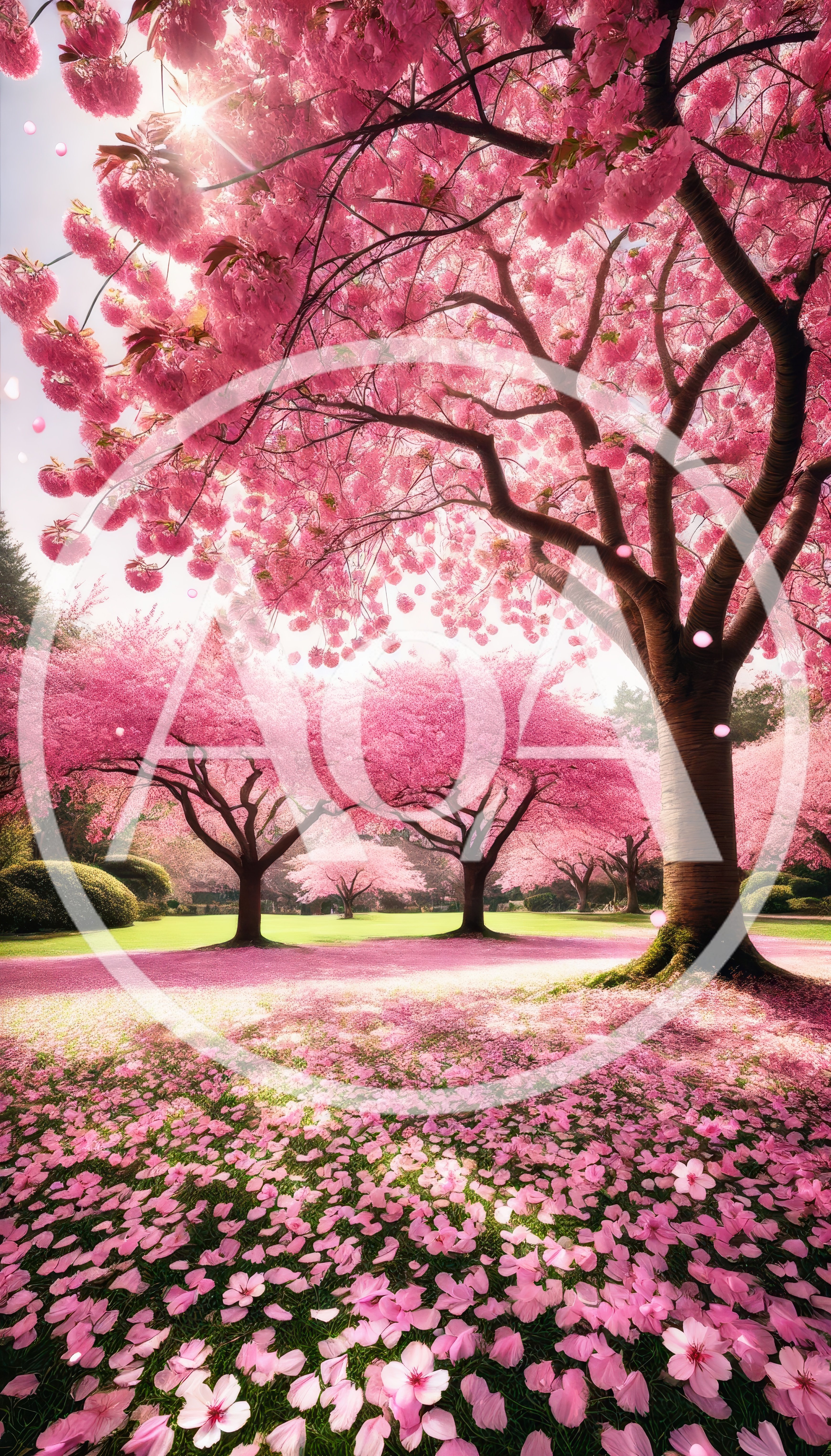 Stunning Cherry Blossom Trees In Full Bloom