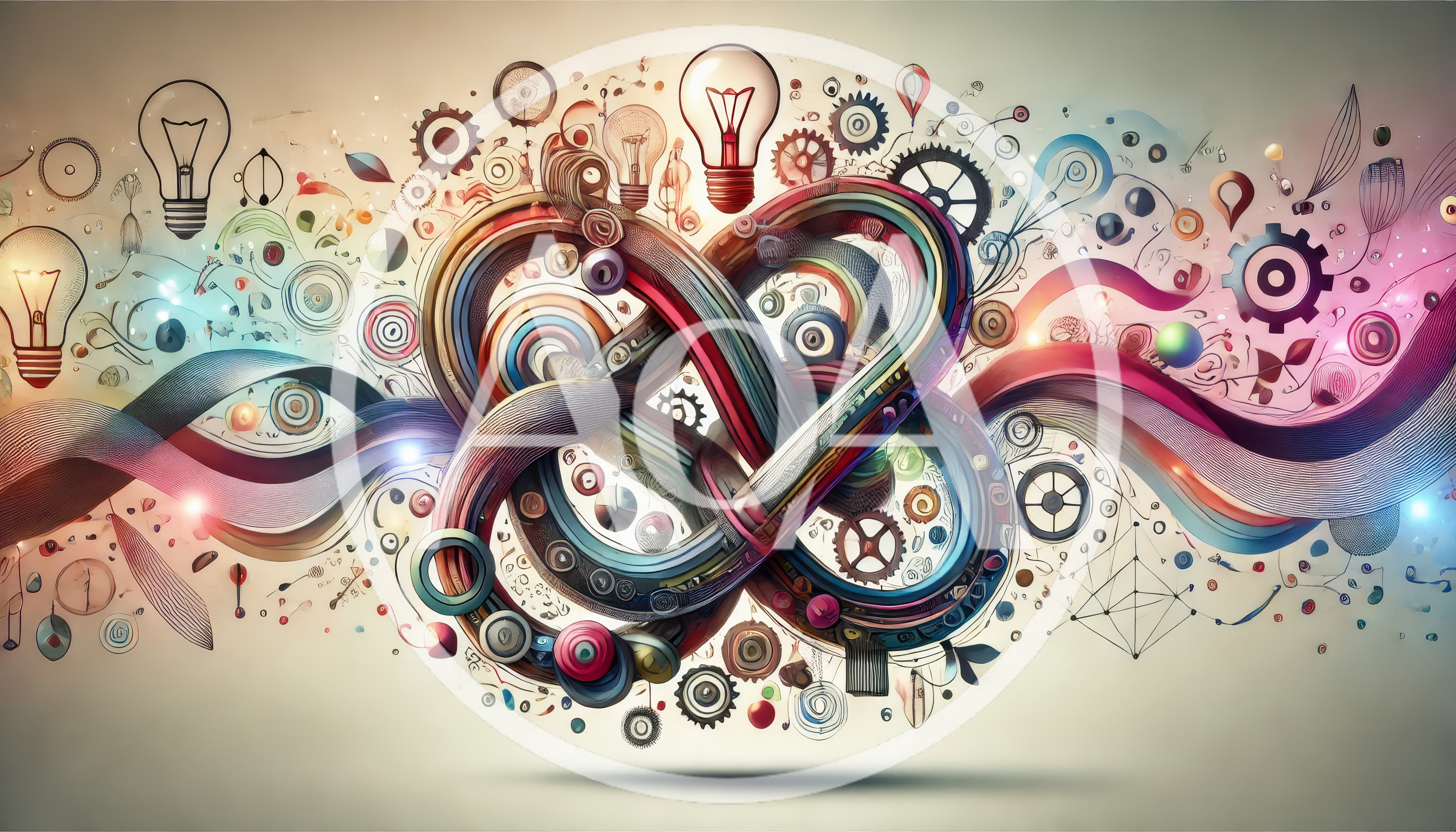 Abstract Conceptual Illustration Of Creative Innovation And Ideas