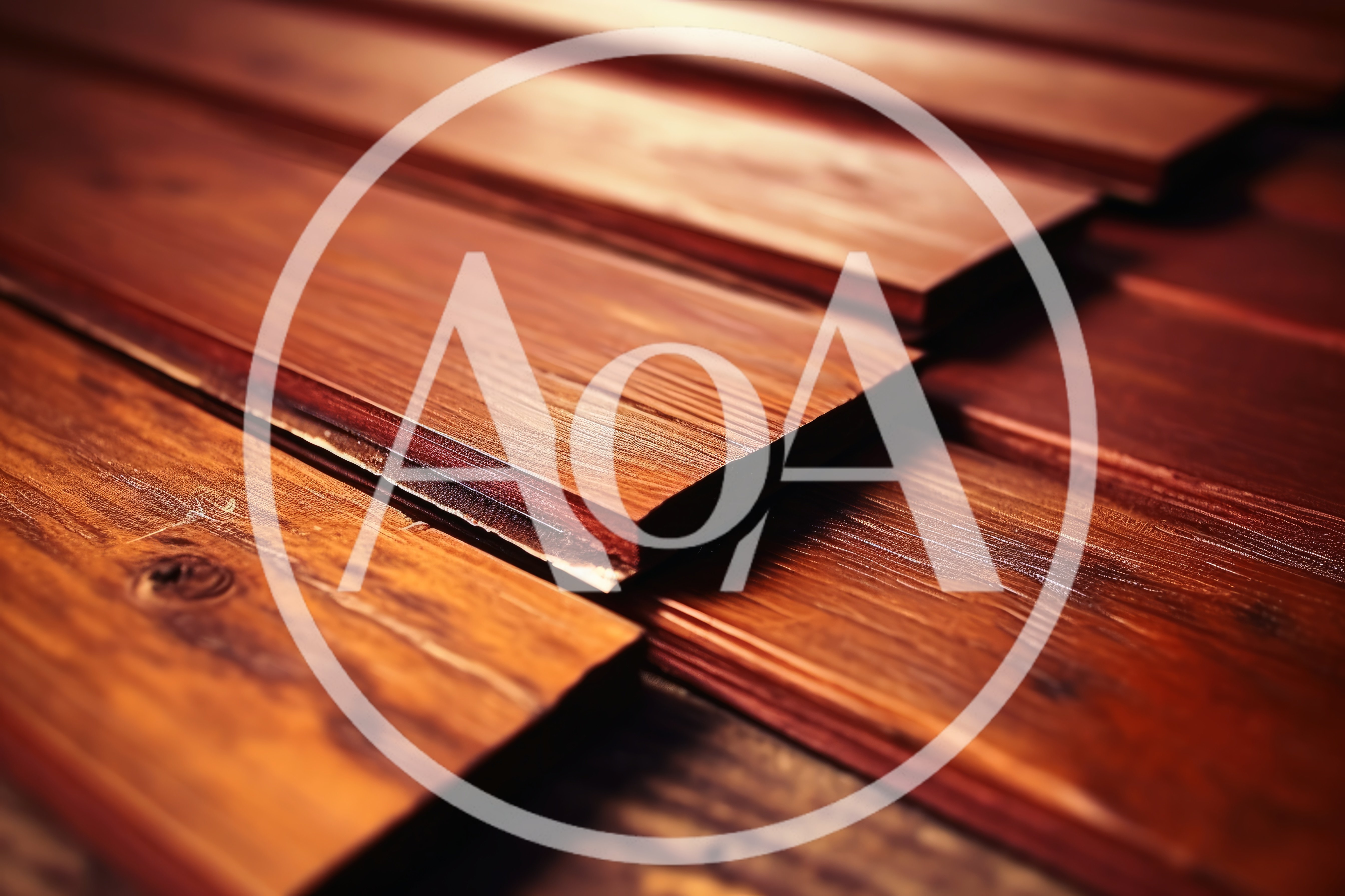 Close Up Of Rich Brown Wooden Planks