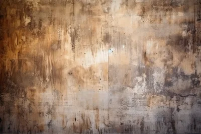 Distressed Concrete Wall With Weathered Texture