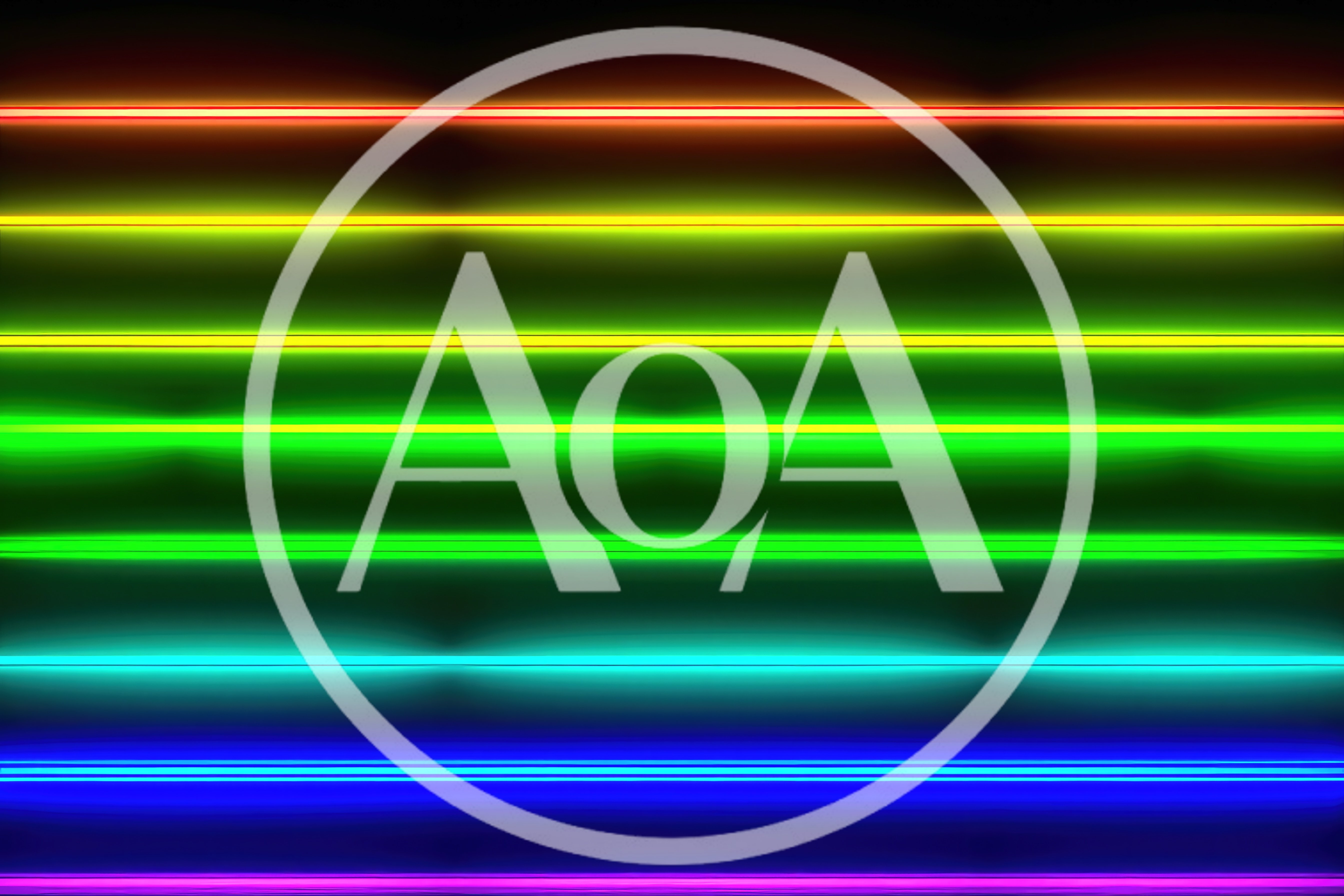 Abstract Neon Light Lines Background