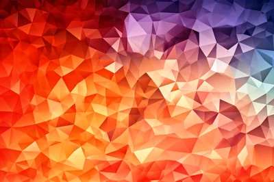 Abstract Geometric Low Poly Background Pattern