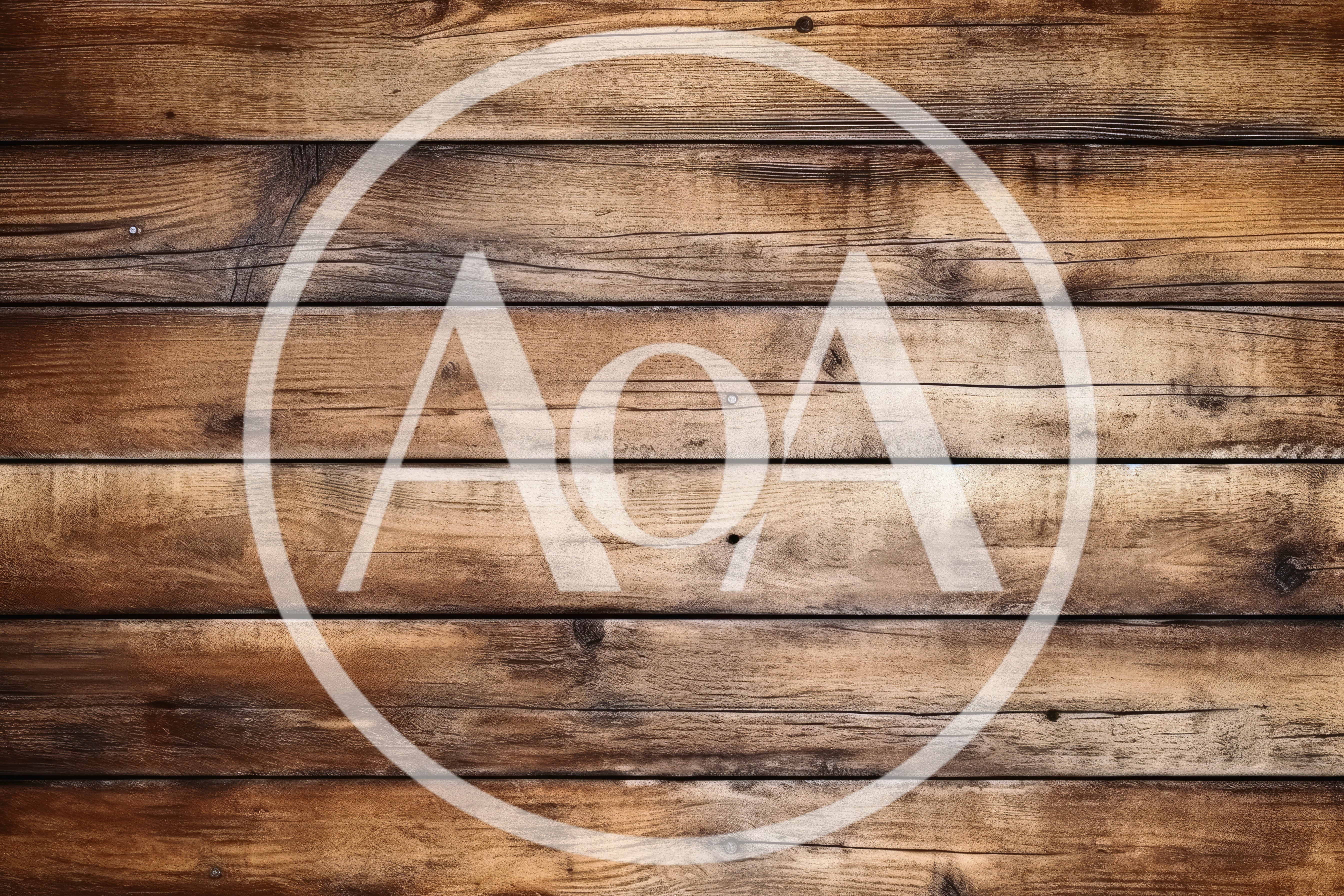 Rustic Weathered Brown Wooden Planks Background