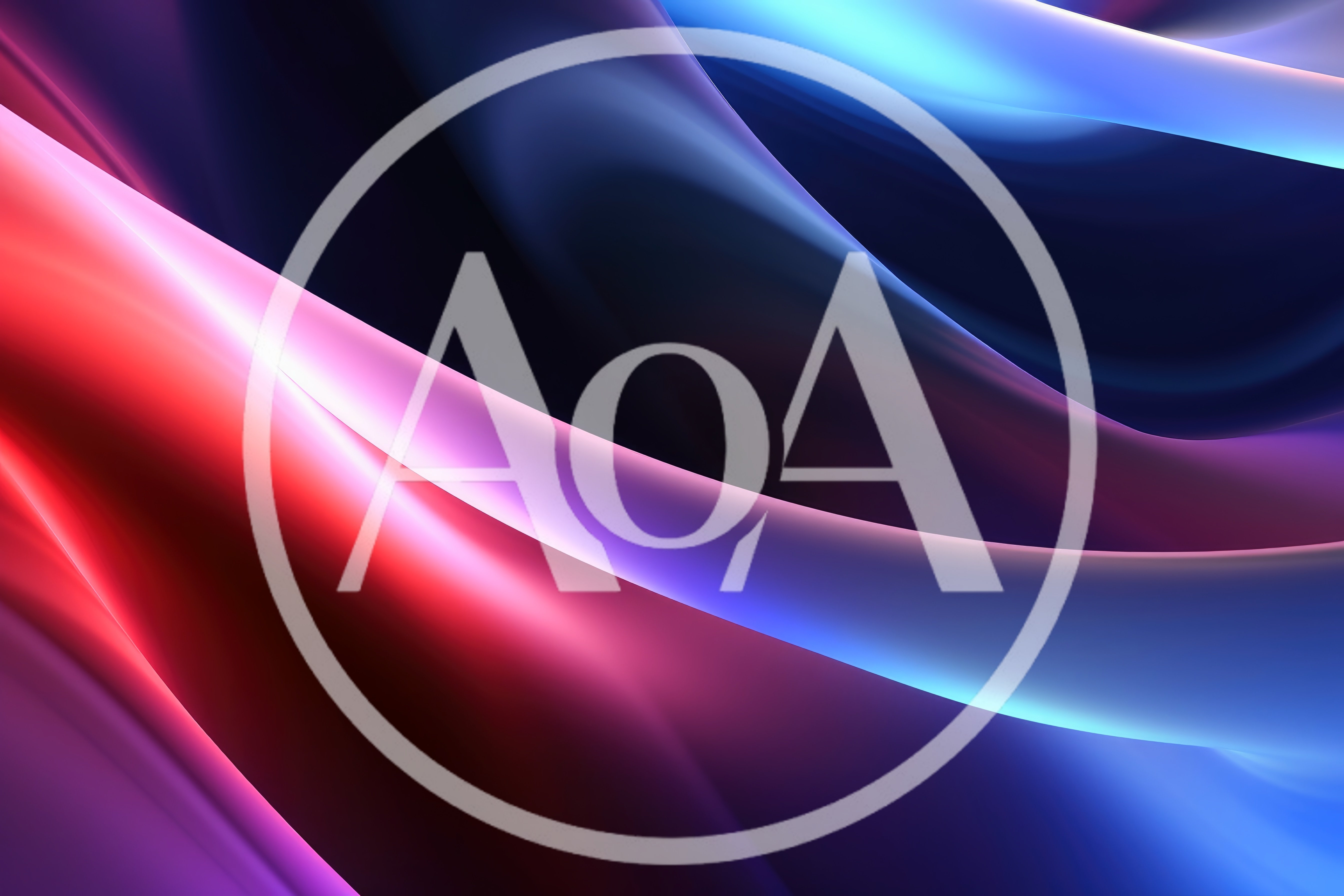 Abstract Fluid Waves With Vibrant Gradient Lighting