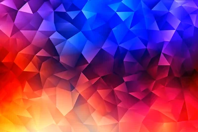 Abstract Geometric Low Poly Background Pattern