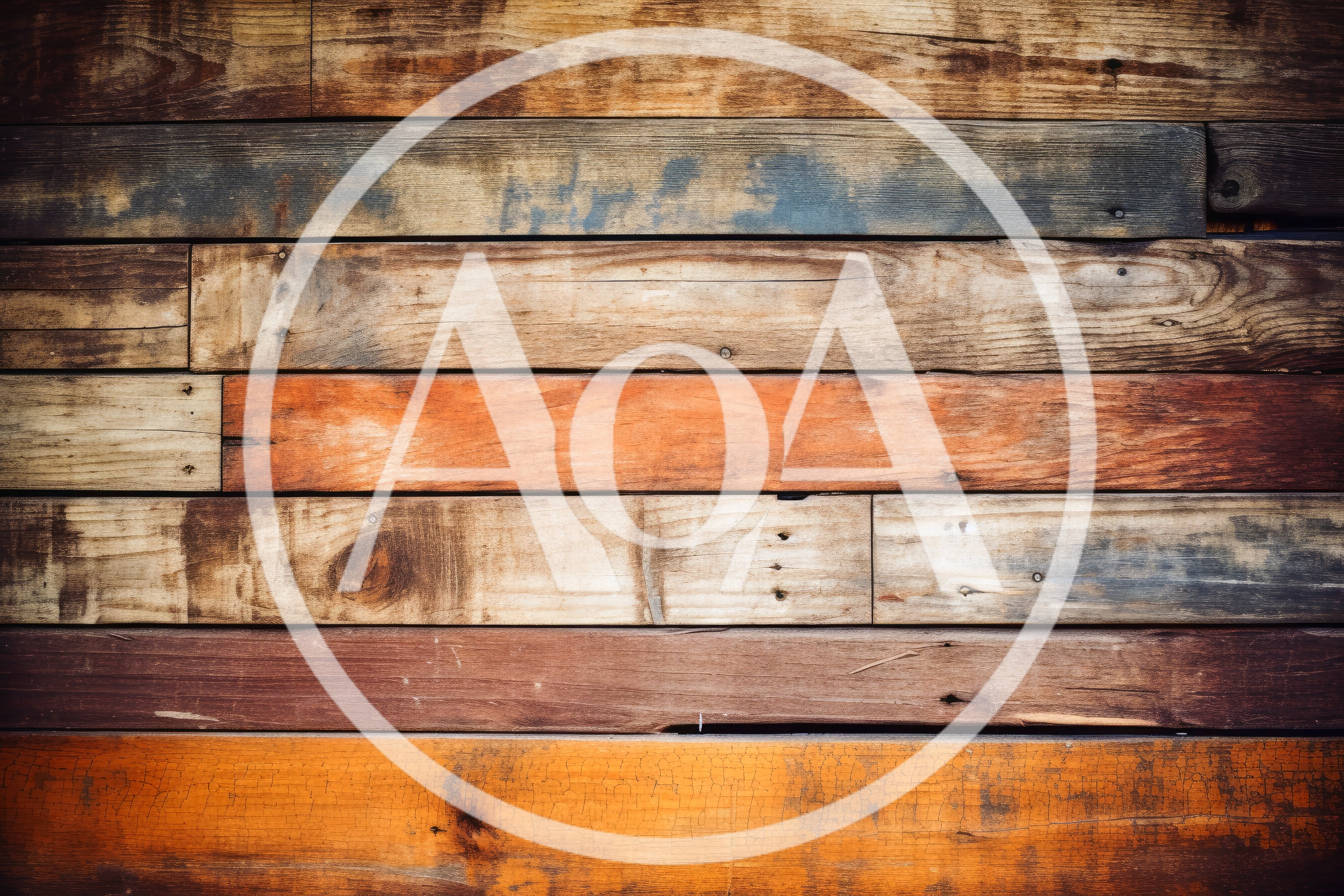 Rustic Reclaimed Wood Planks Wall Background