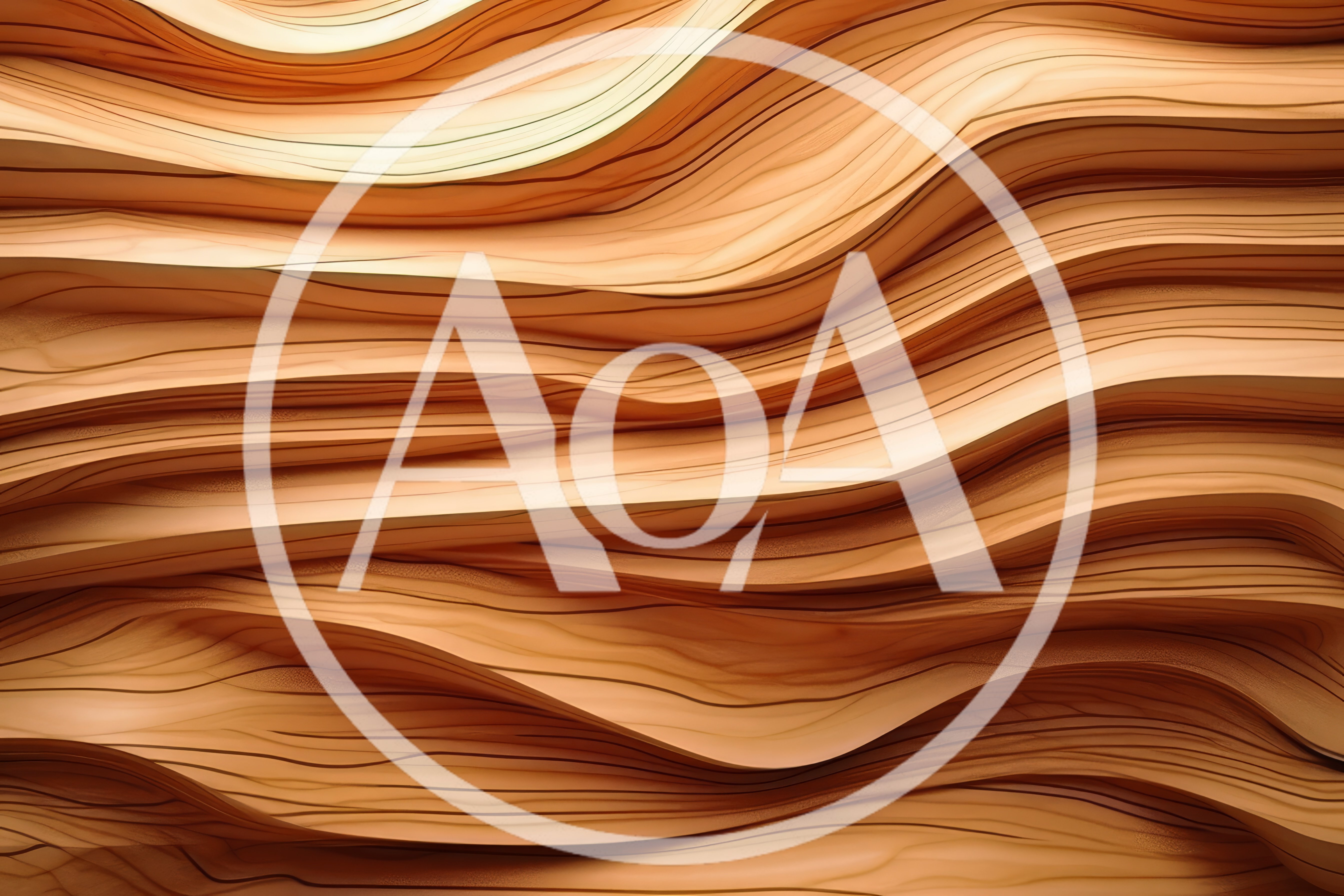 Abstract Wavy Wooden Texture Background