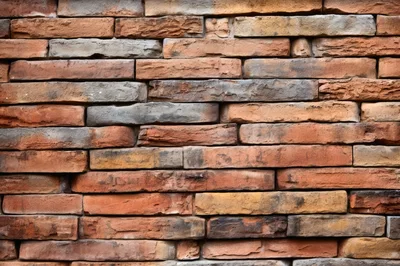 Rustic Textured Brick Wall Background