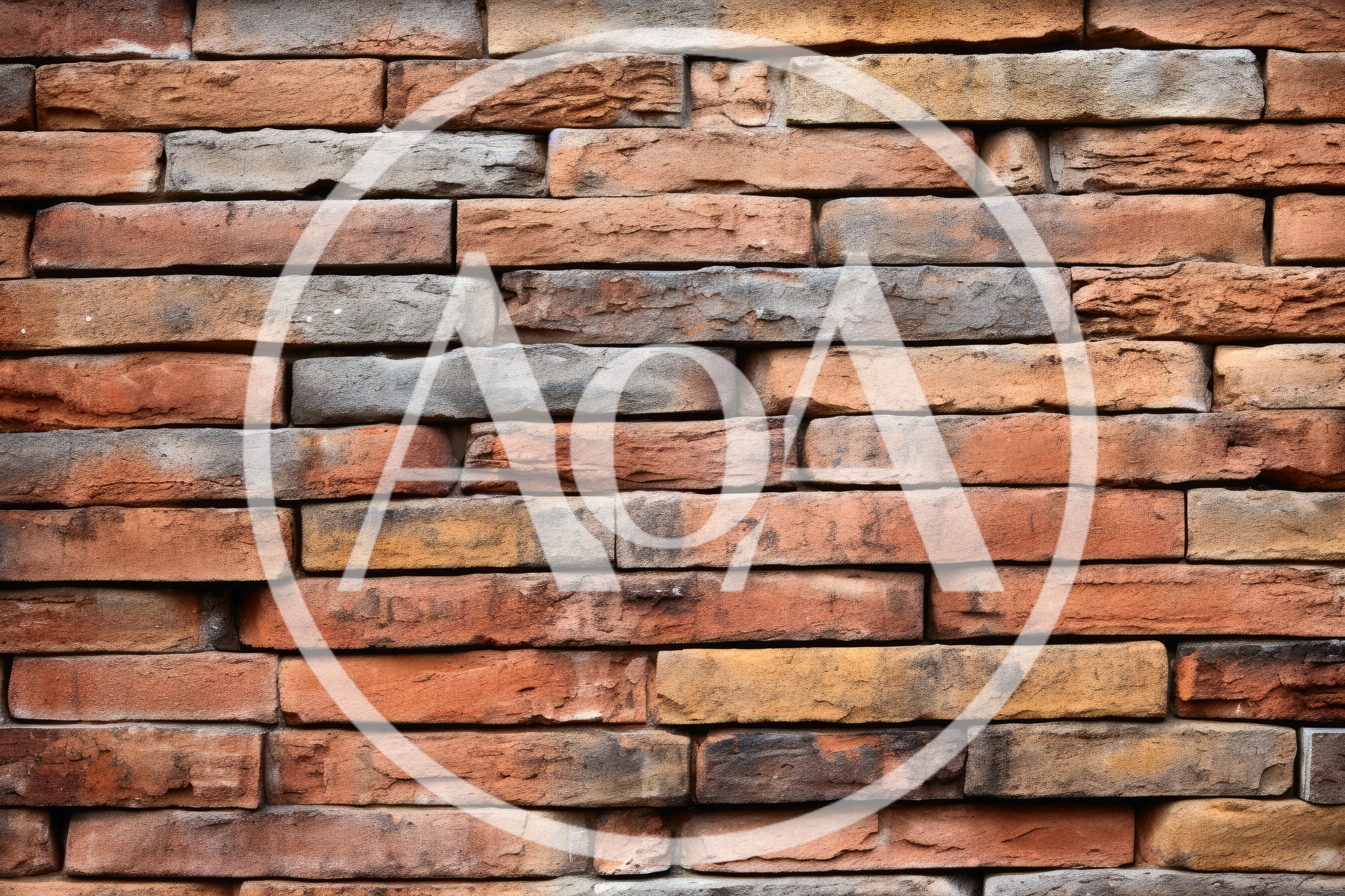 Rustic Textured Brick Wall Background