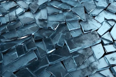 Broken Glass Shards Texture Background