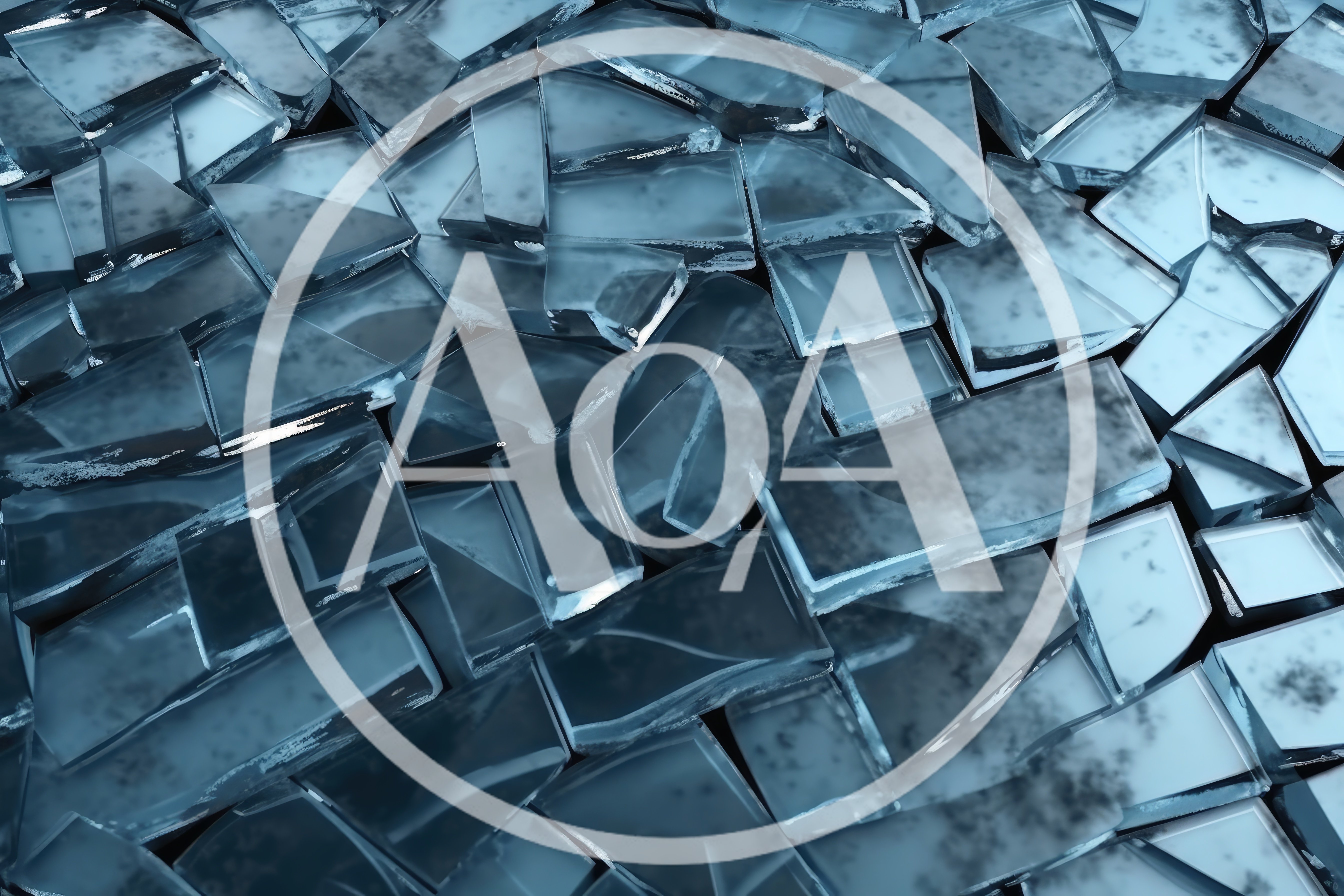 Broken Glass Shards Texture Background