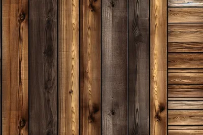 Vertical and Horizontal Wooden Planks Texture Background