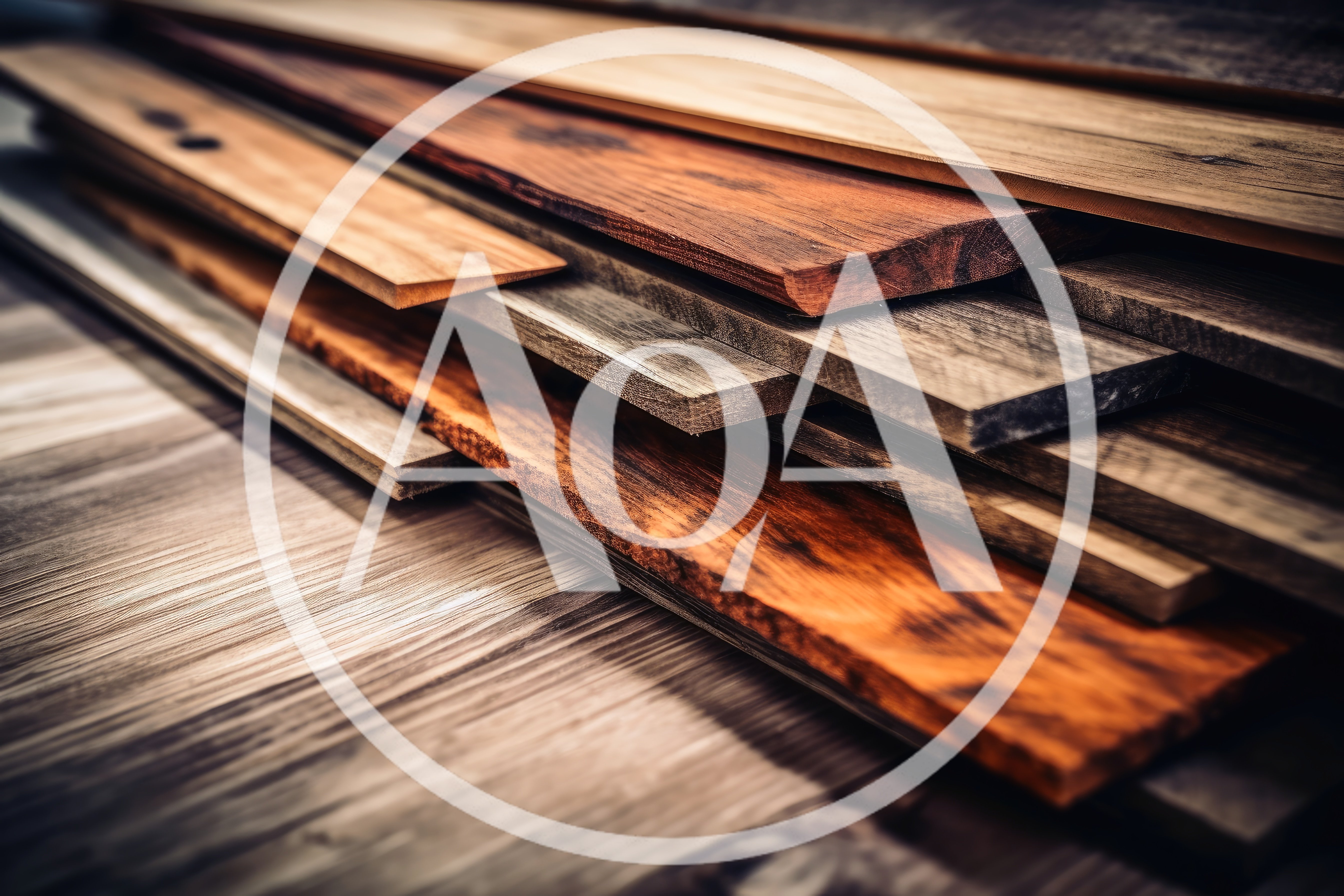 Stack Of Assorted Wooden Planks And Boards