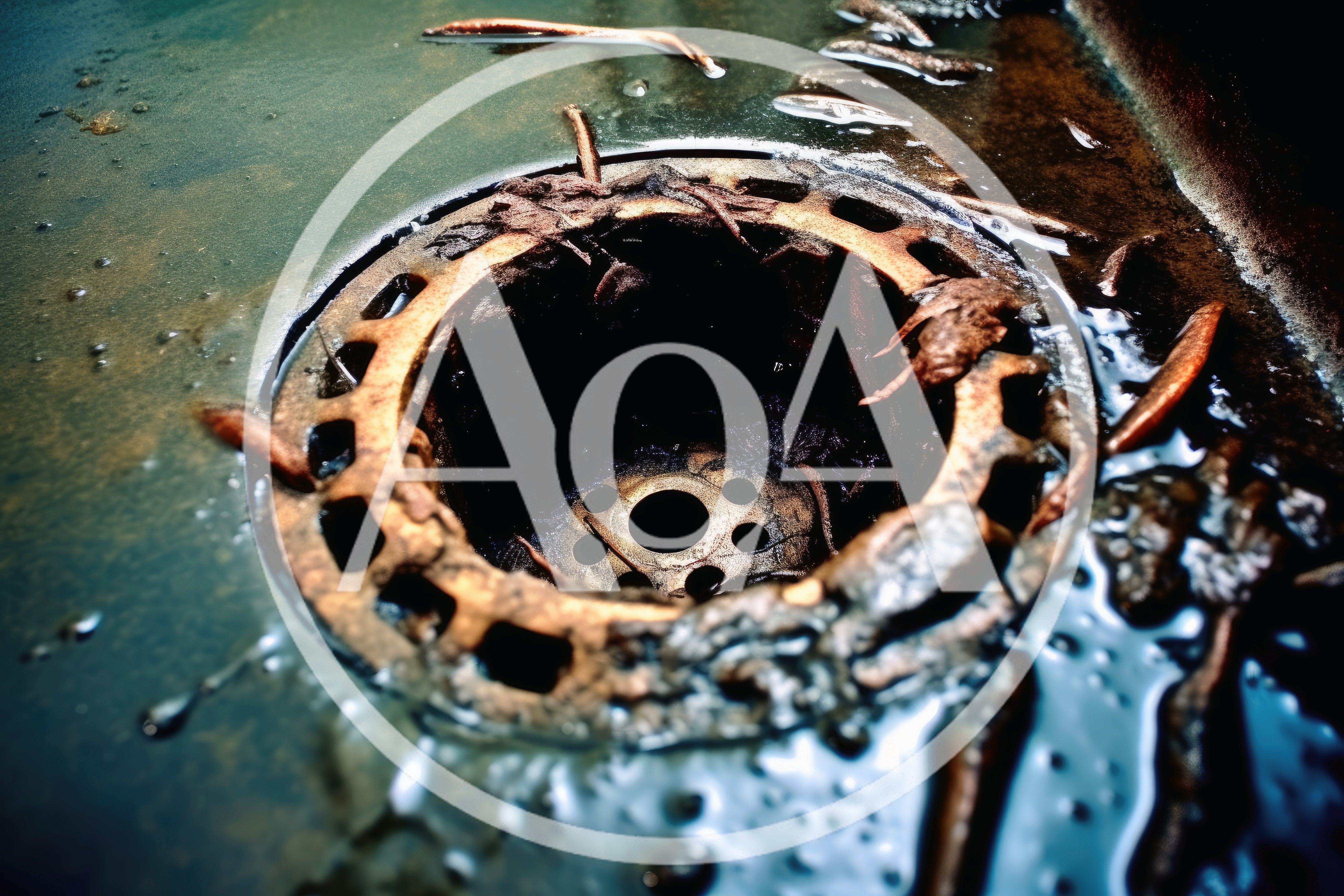 Clogged And Dirty Kitchen Sink Drain