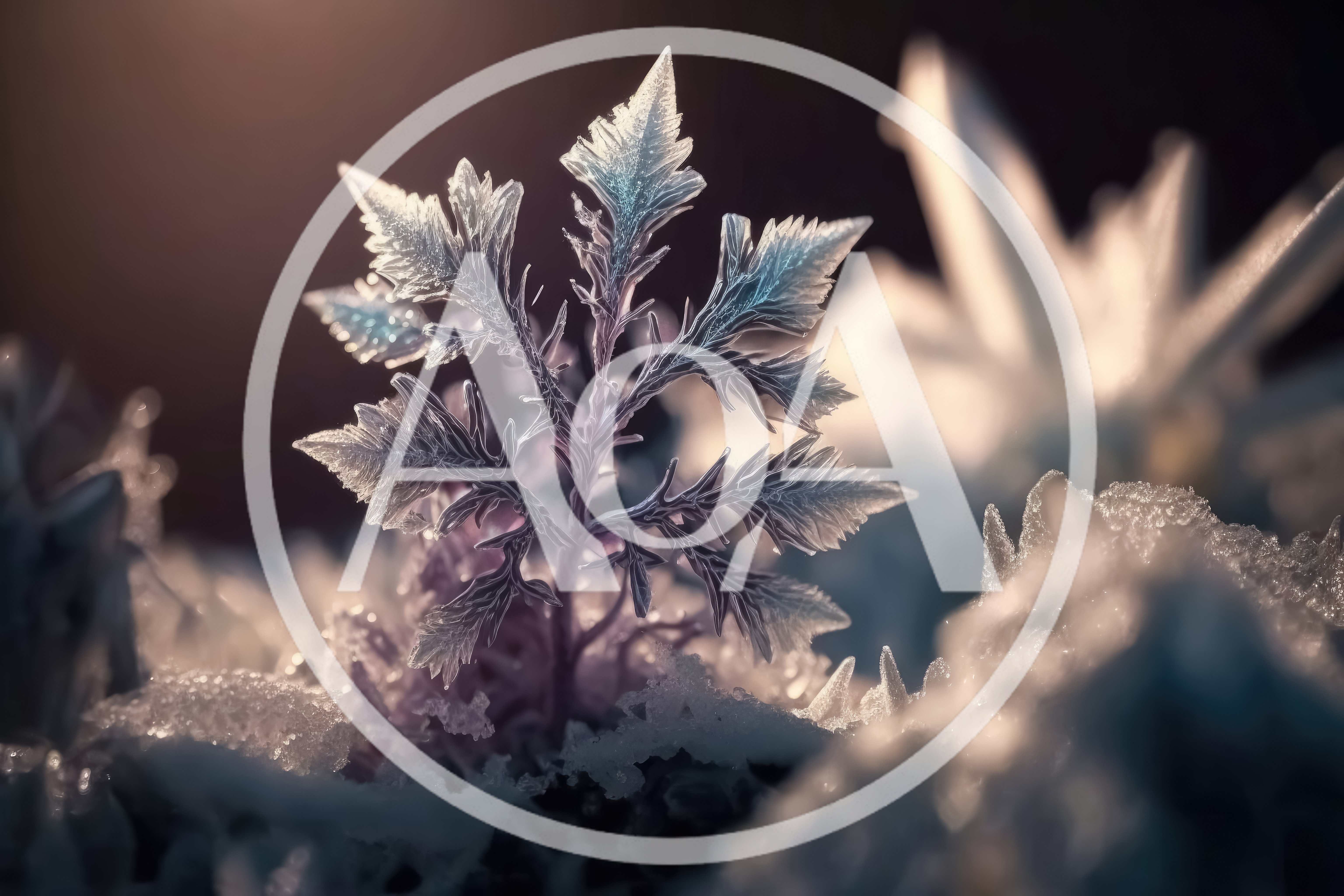 Intricate Frost Crystal Formation On Frozen Ground