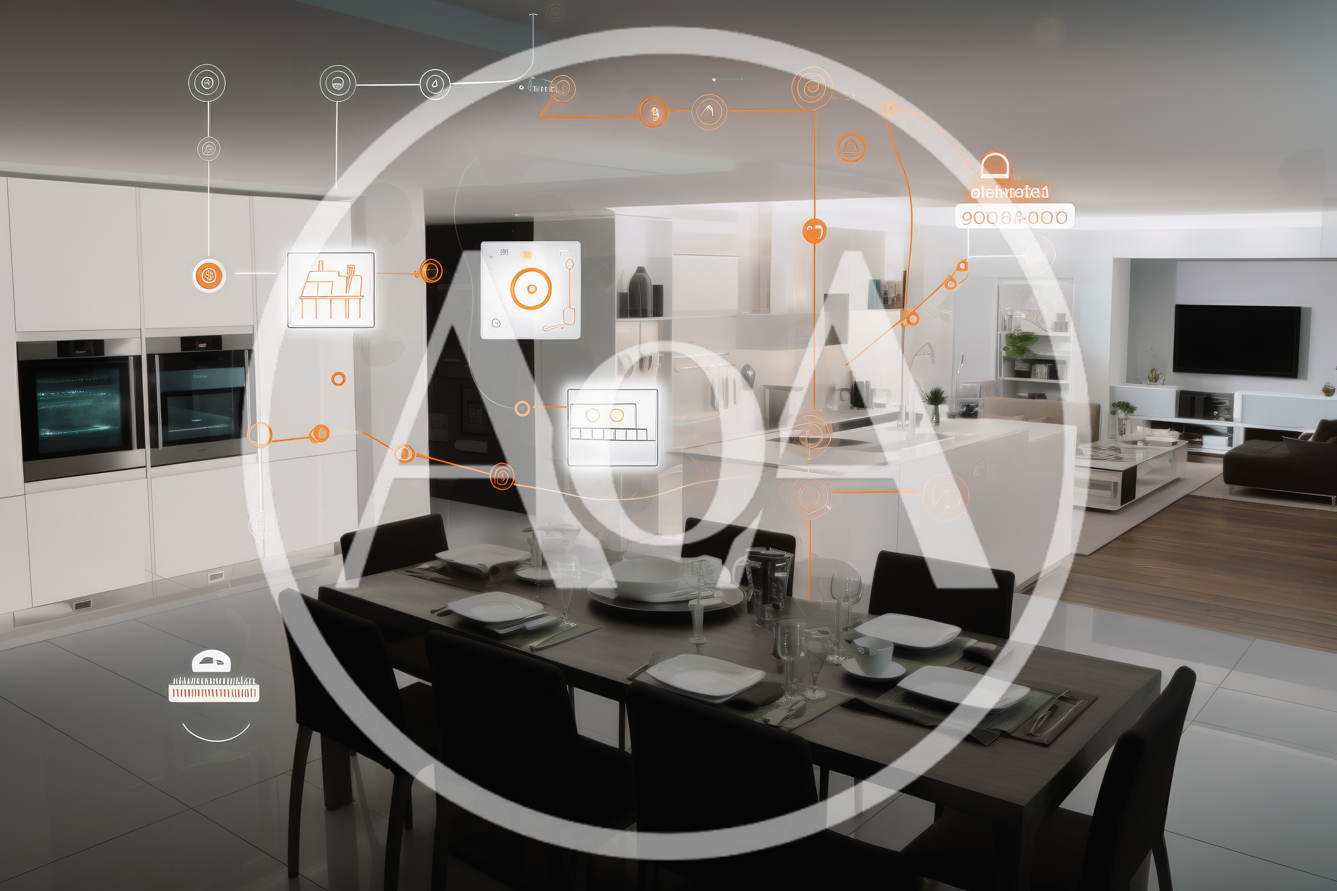 Smart Home Kitchen Technology Interface