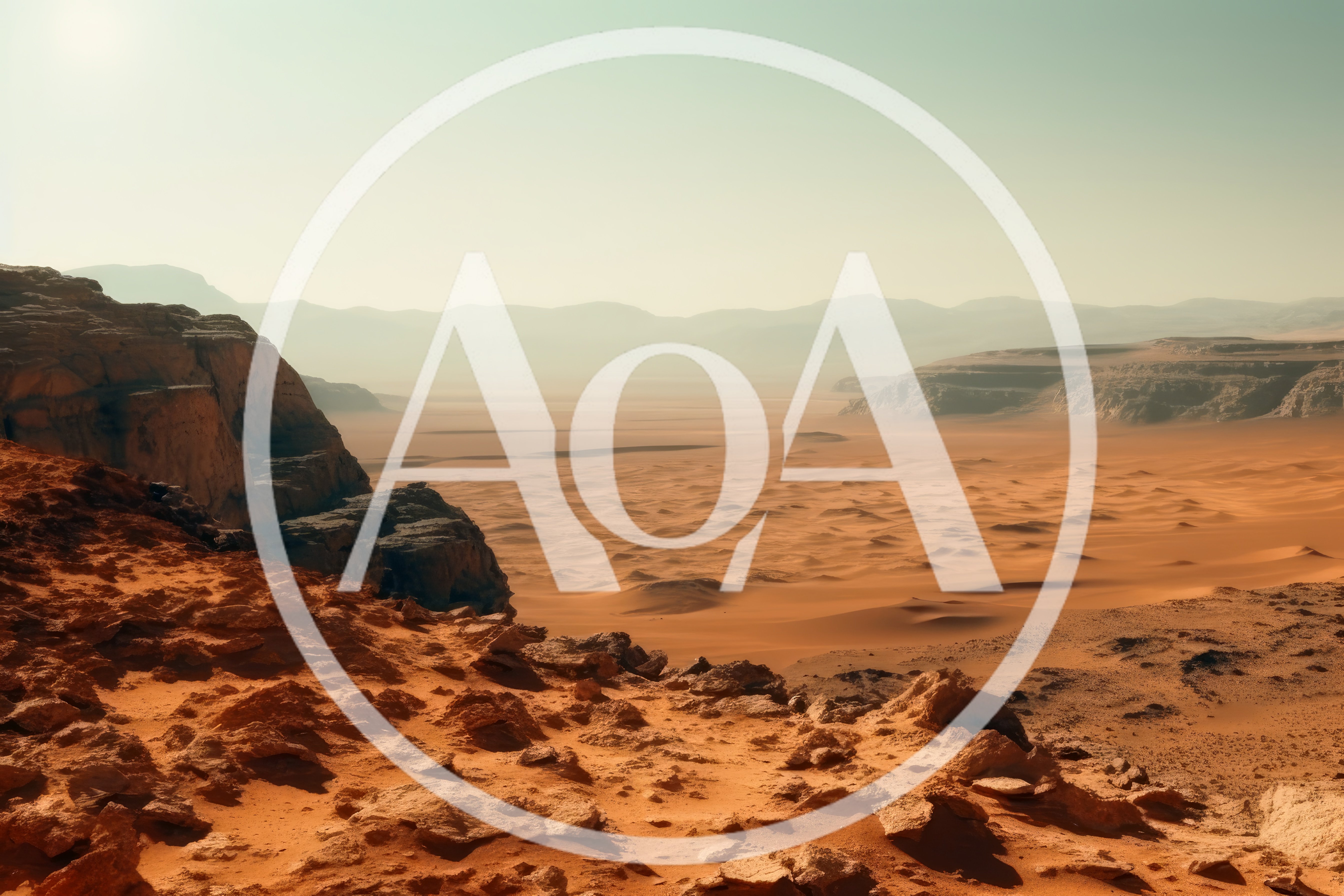 Panoramic View Of A Vast Desert Landscape
