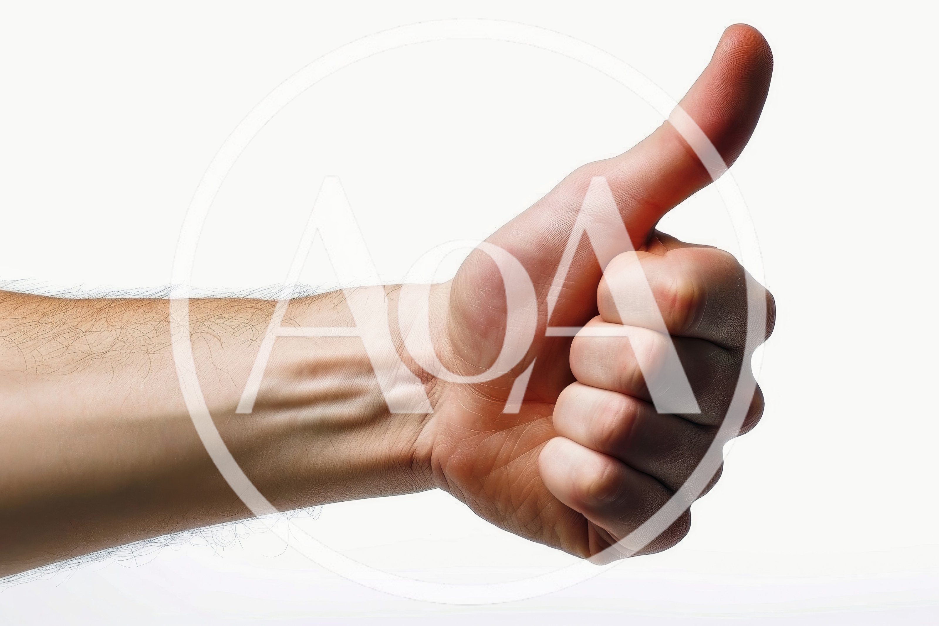 Human Hand Showing Thumbs Up Gesture