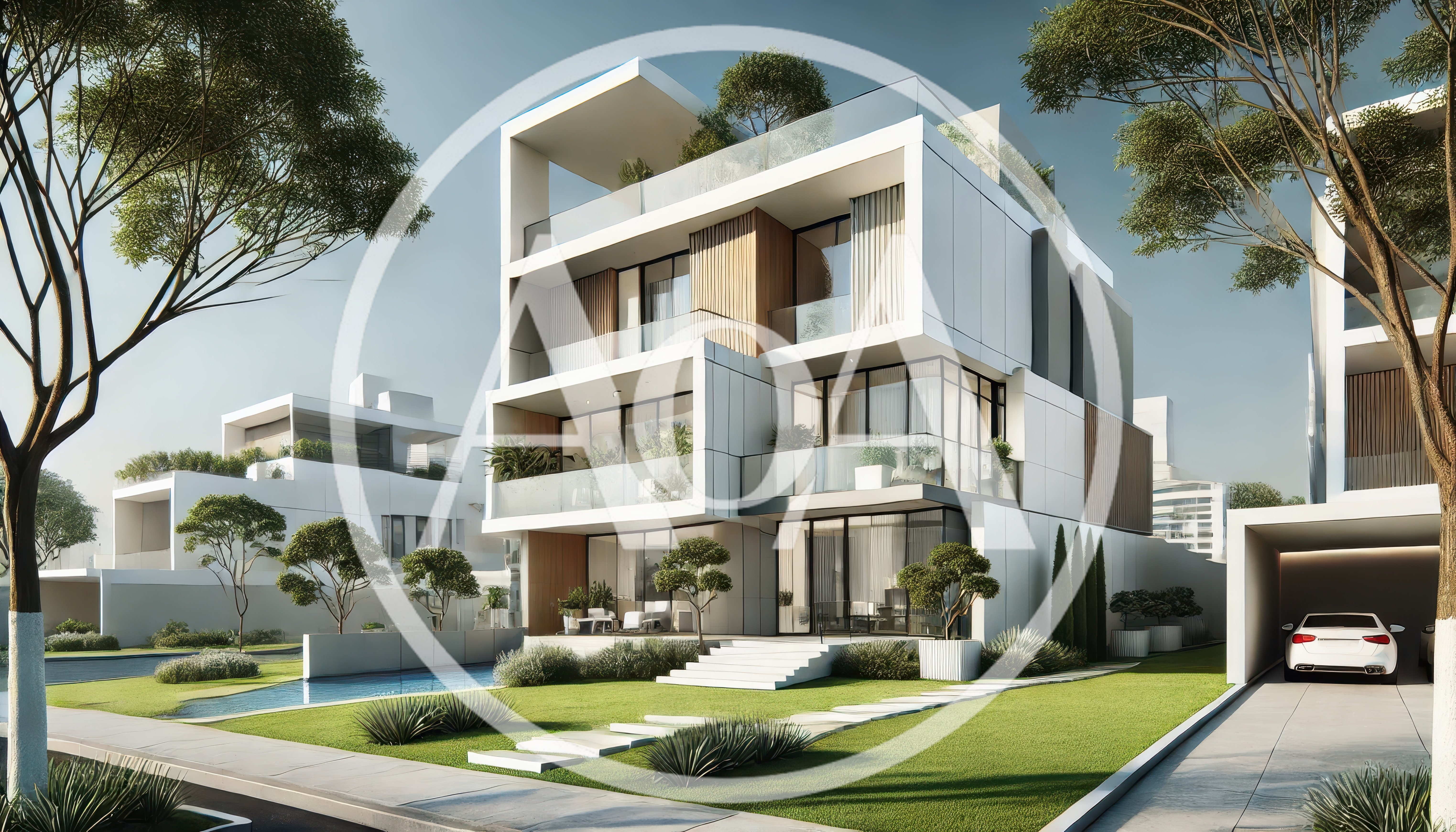 Modern Luxury Residential Villa With Private Pool