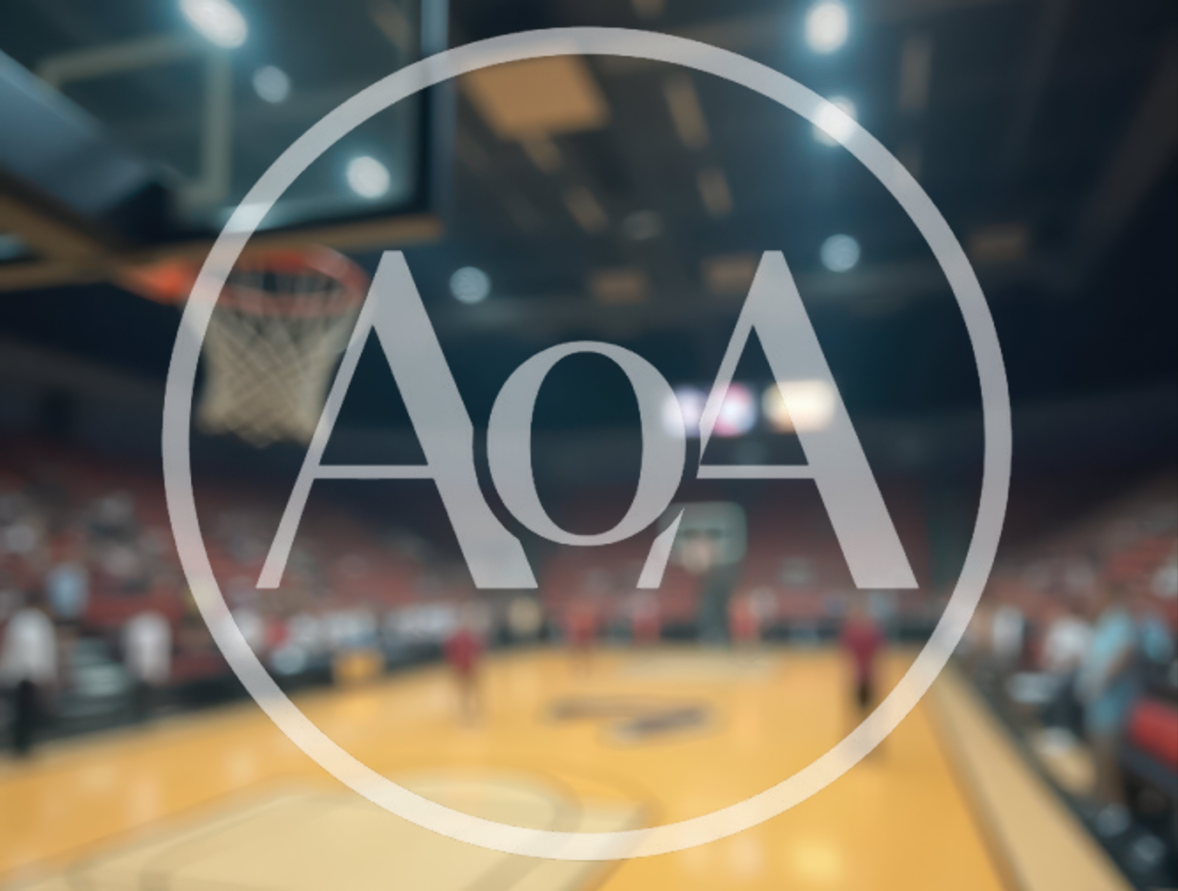 Blurred Basketball Court Interior During Practice