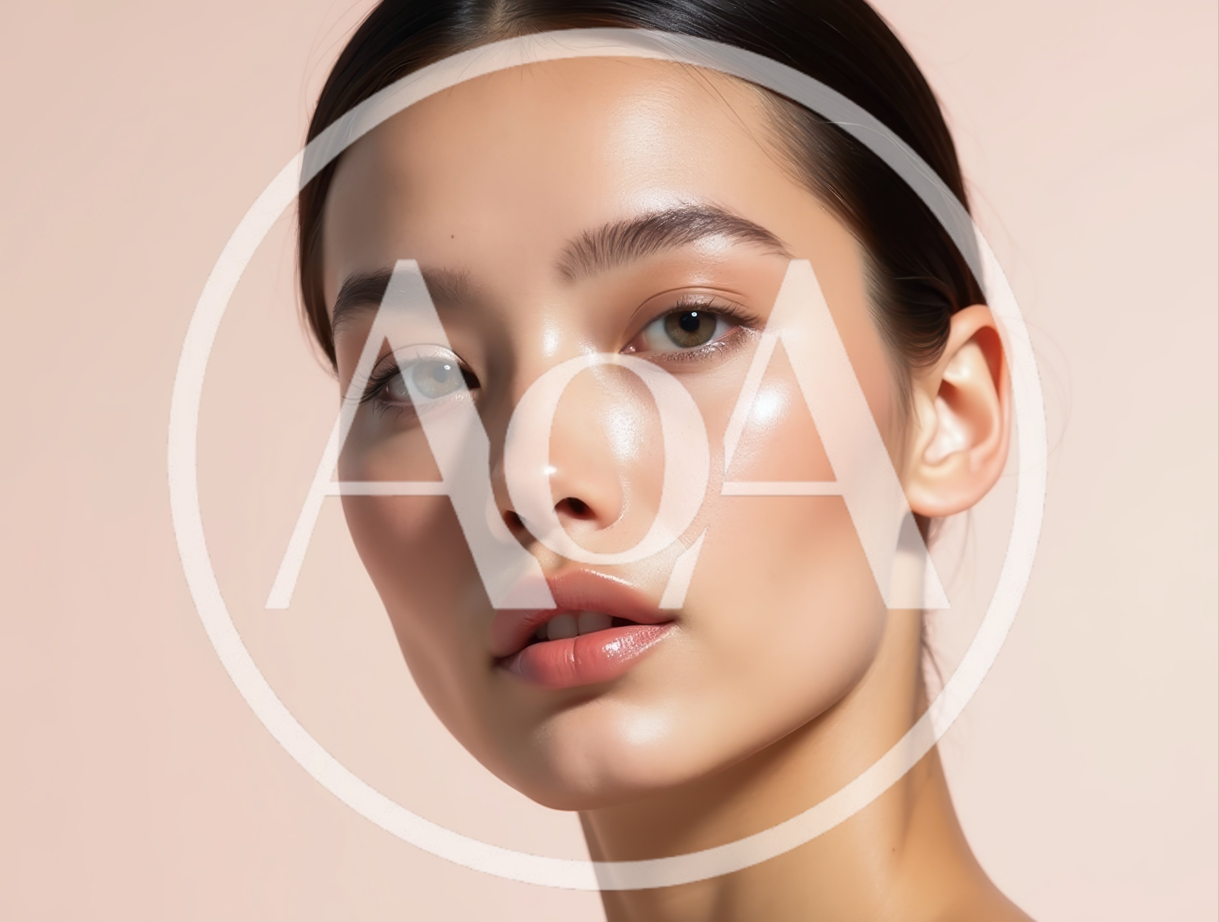 Portrait Of A Young Woman With Glowing Skin
