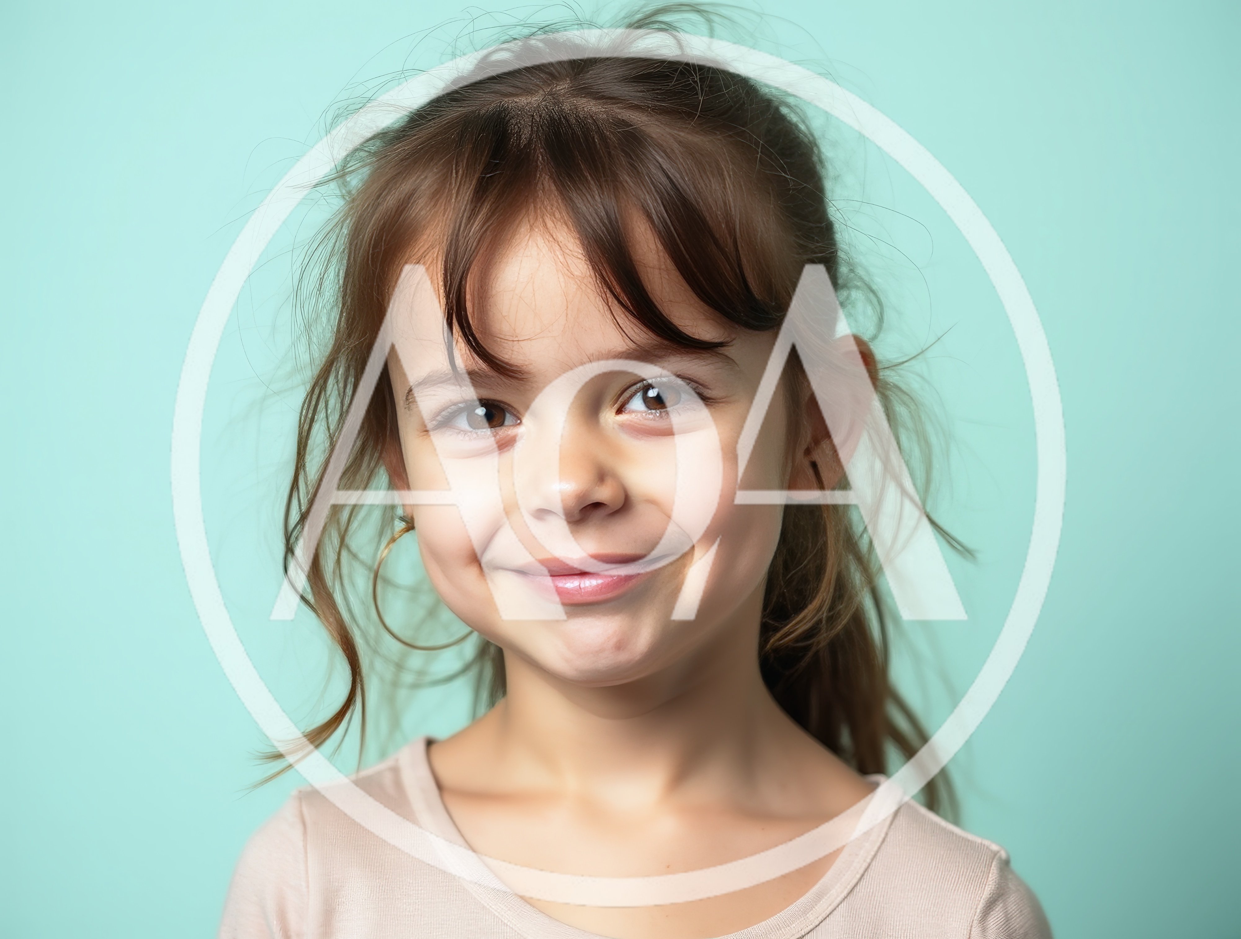 Portrait Of A Smiling Young Girl