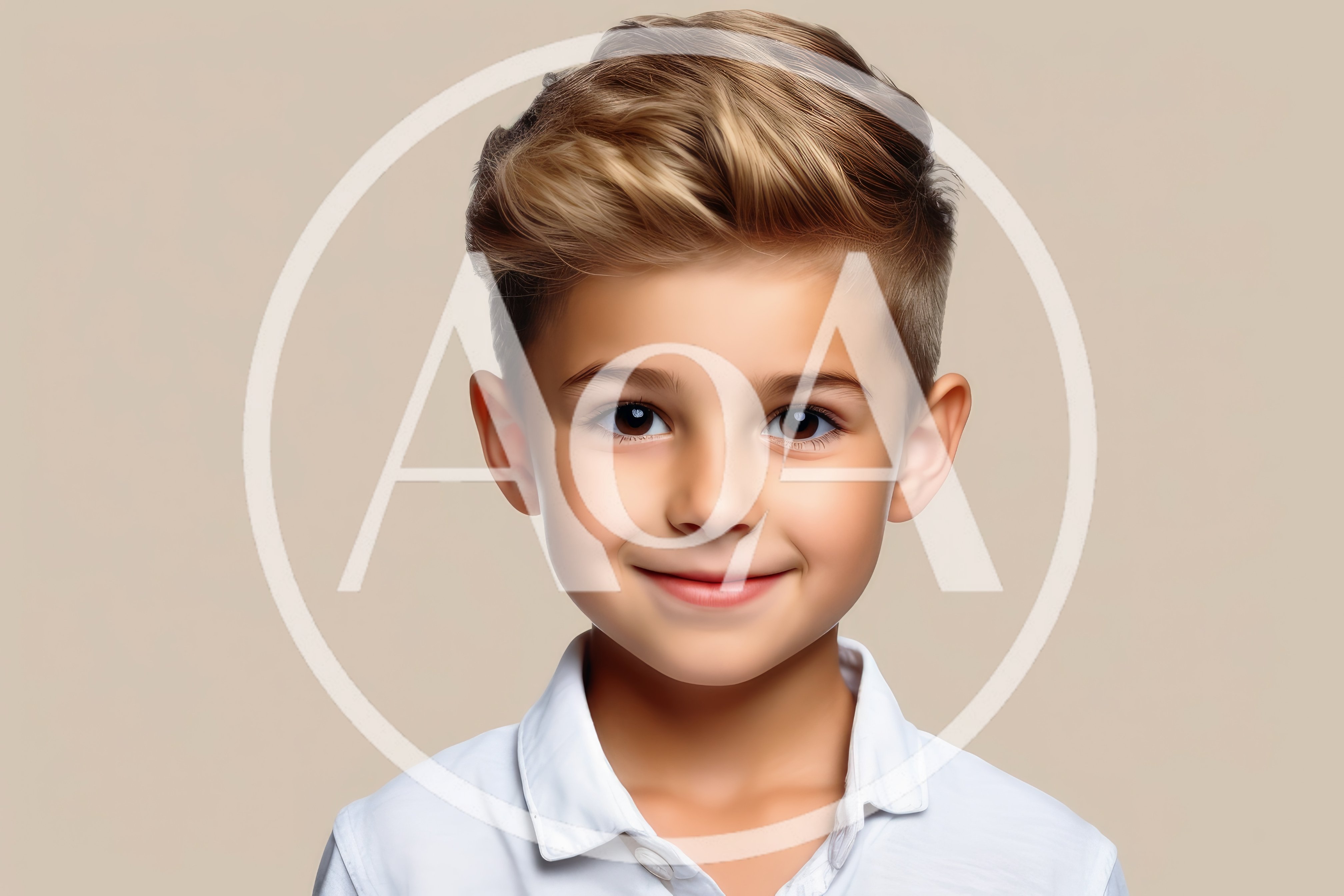 Portrait Of A Smiling Young Boy