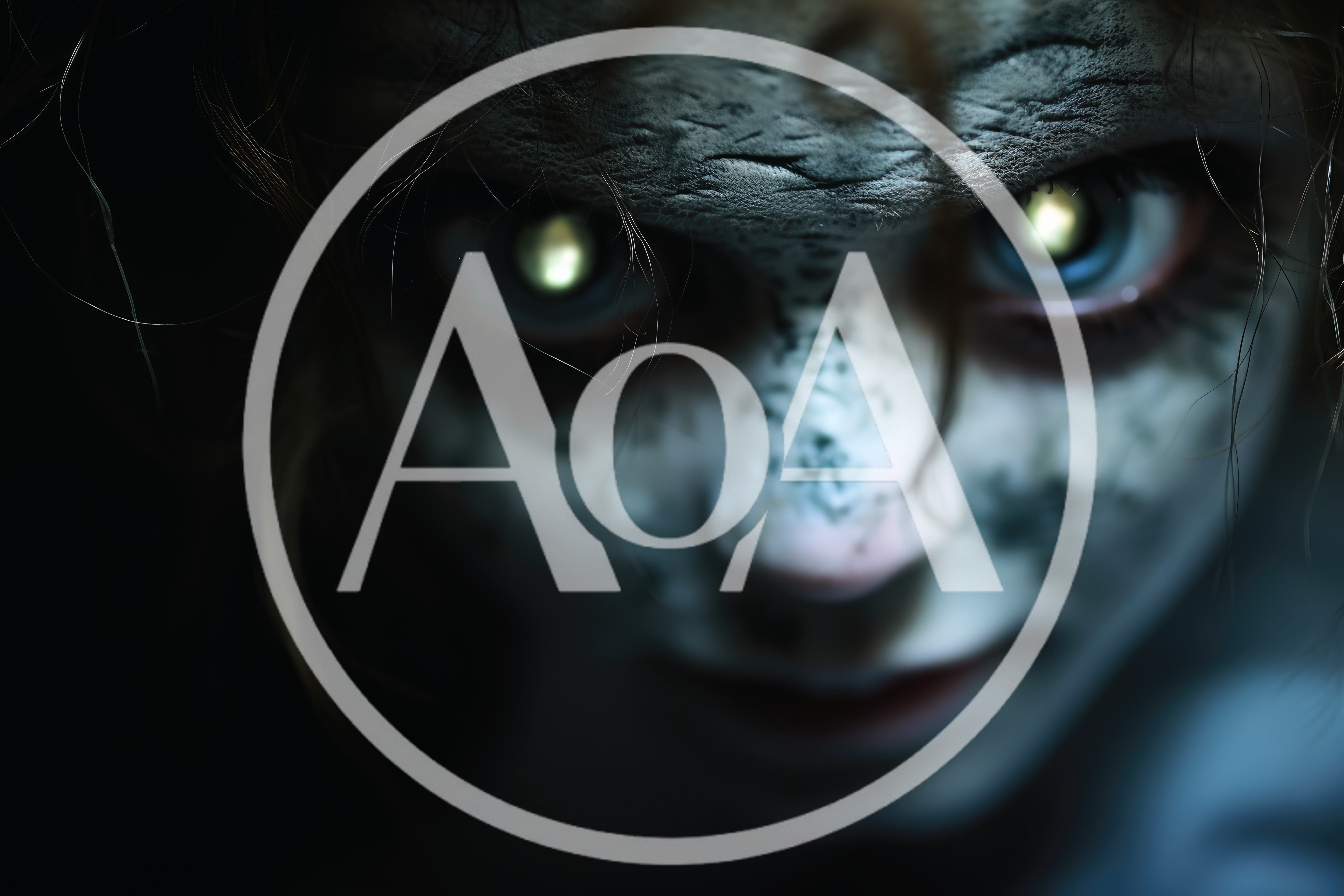 Close Up Portrait Of A Creepy Supernatural Entity