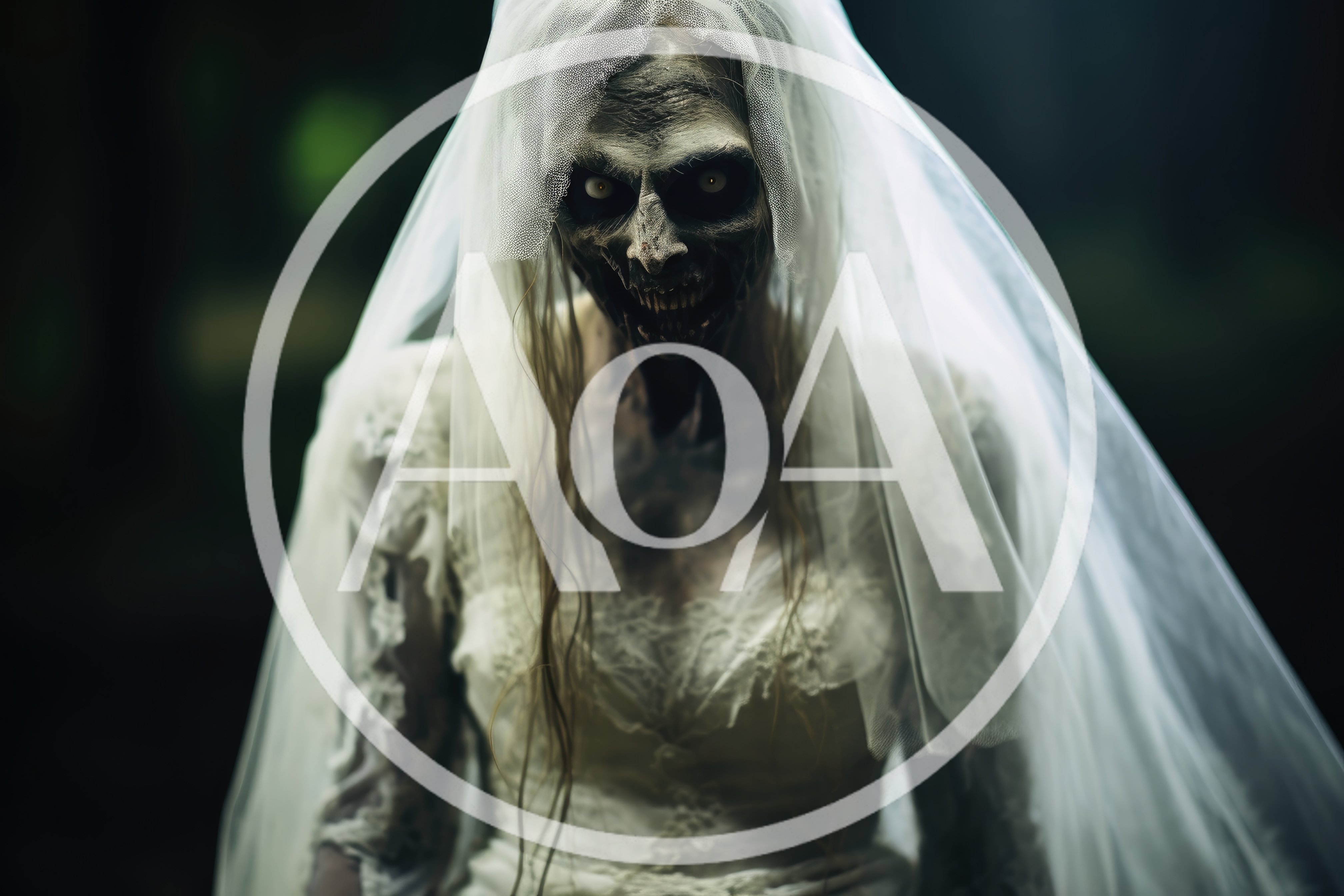 Horror Bride Ghost In Wedding Dress