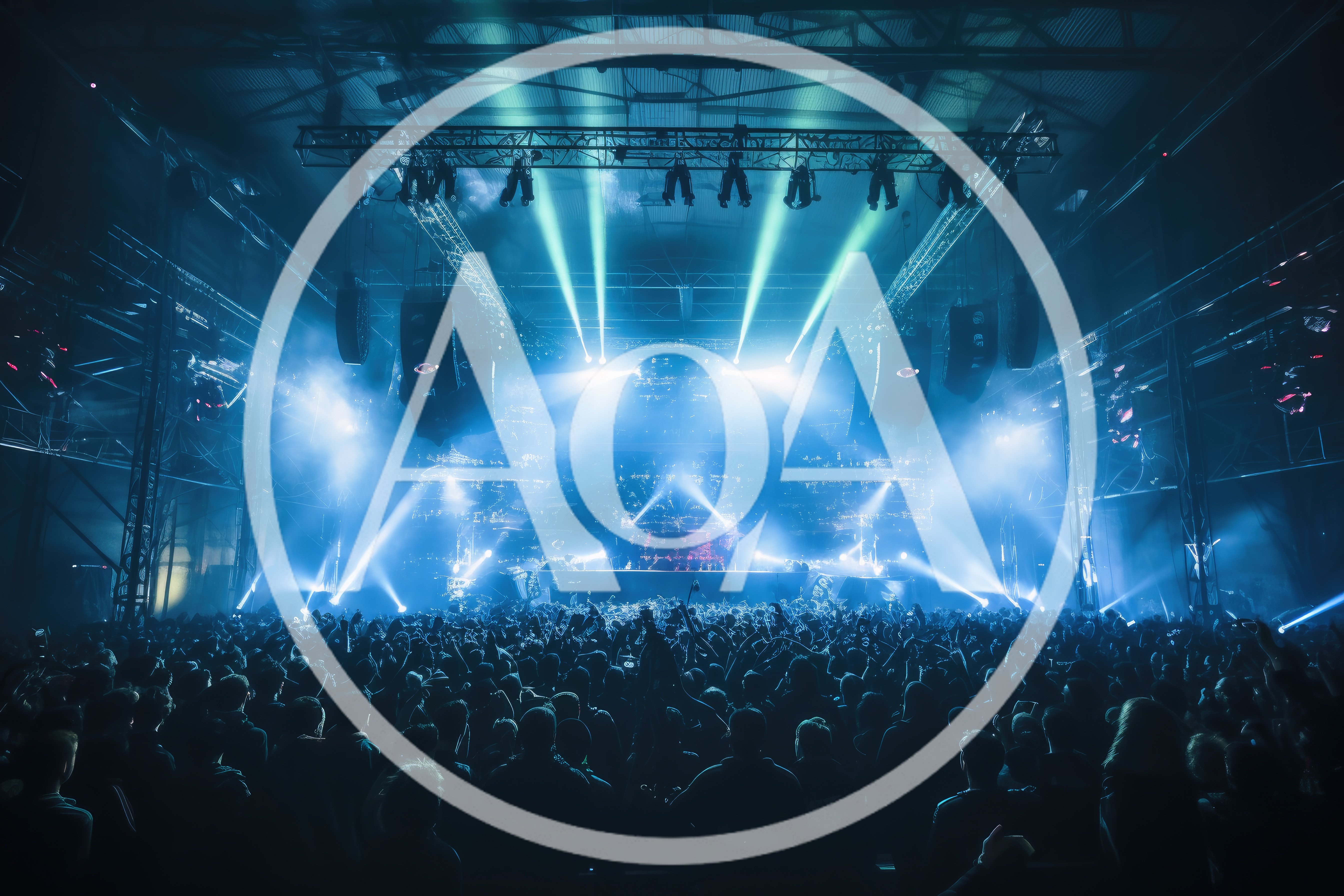 Crowd Dancing at an Electronic Music Concert
