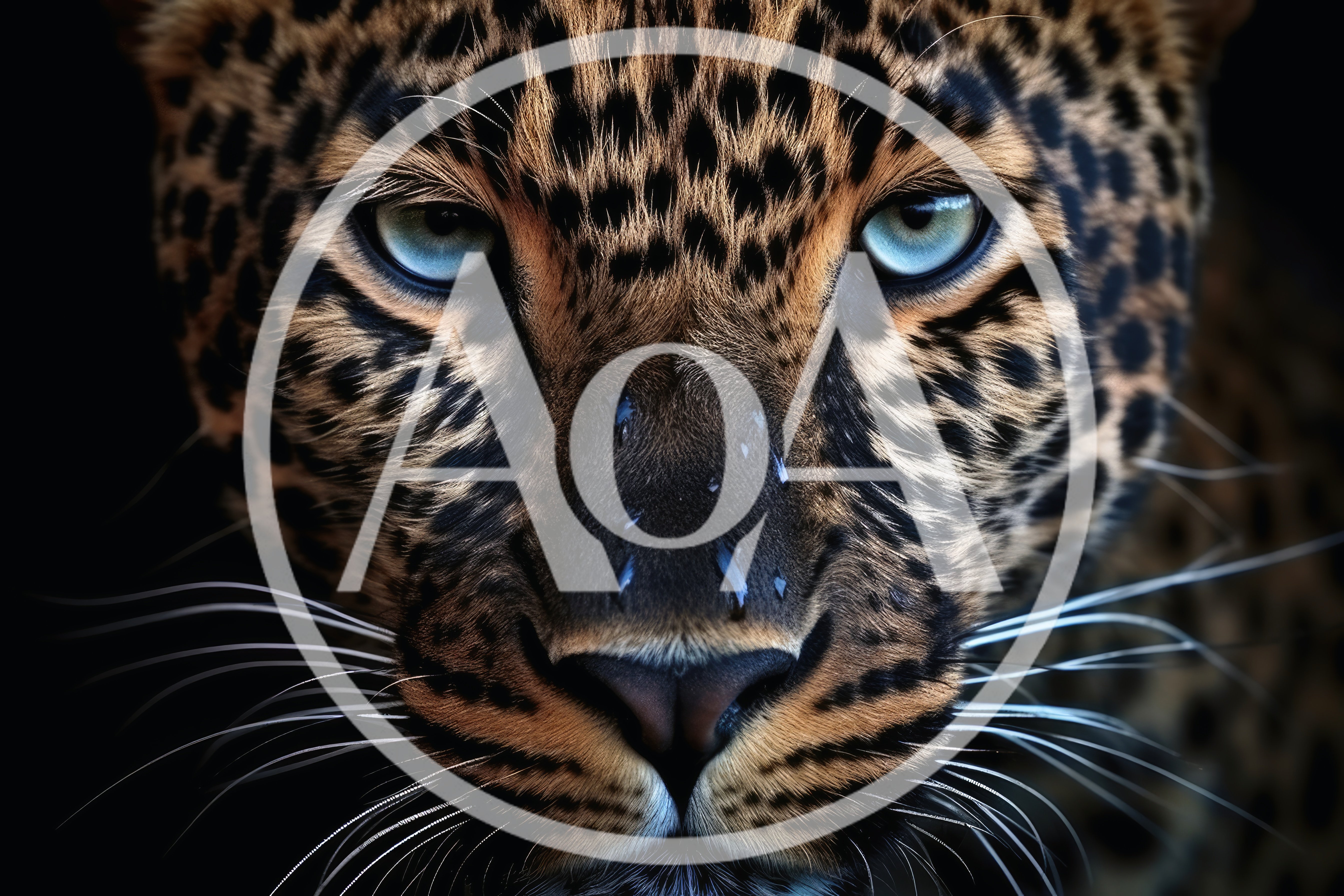 Close Up Portrait Of A Majestic Leopard